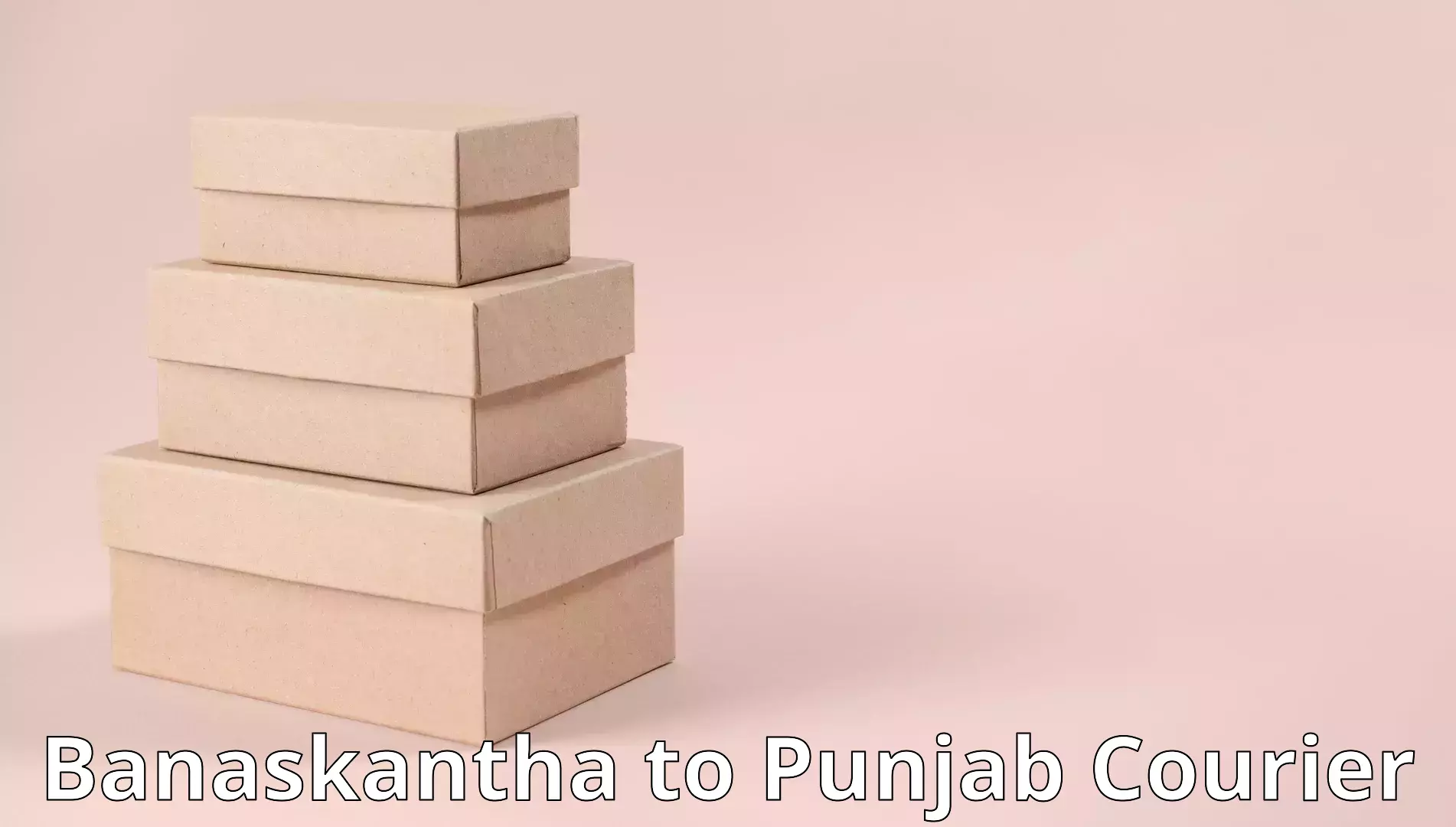 Efficient moving strategies Banaskantha to Talwandi Sabo