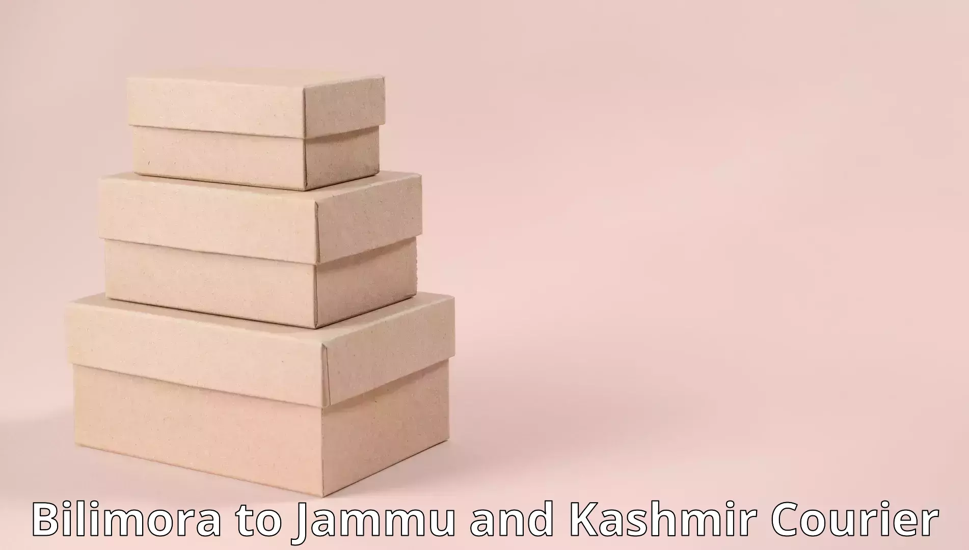 Comprehensive household relocation Bilimora to Jammu and Kashmir