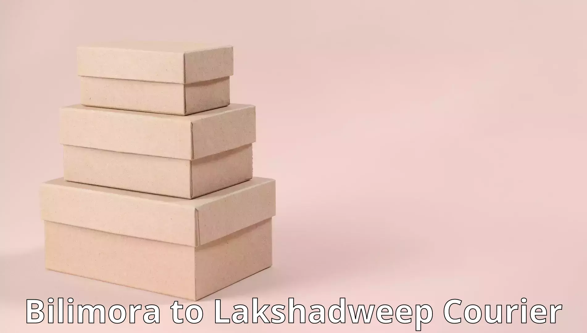 Reliable household moving Bilimora to Lakshadweep