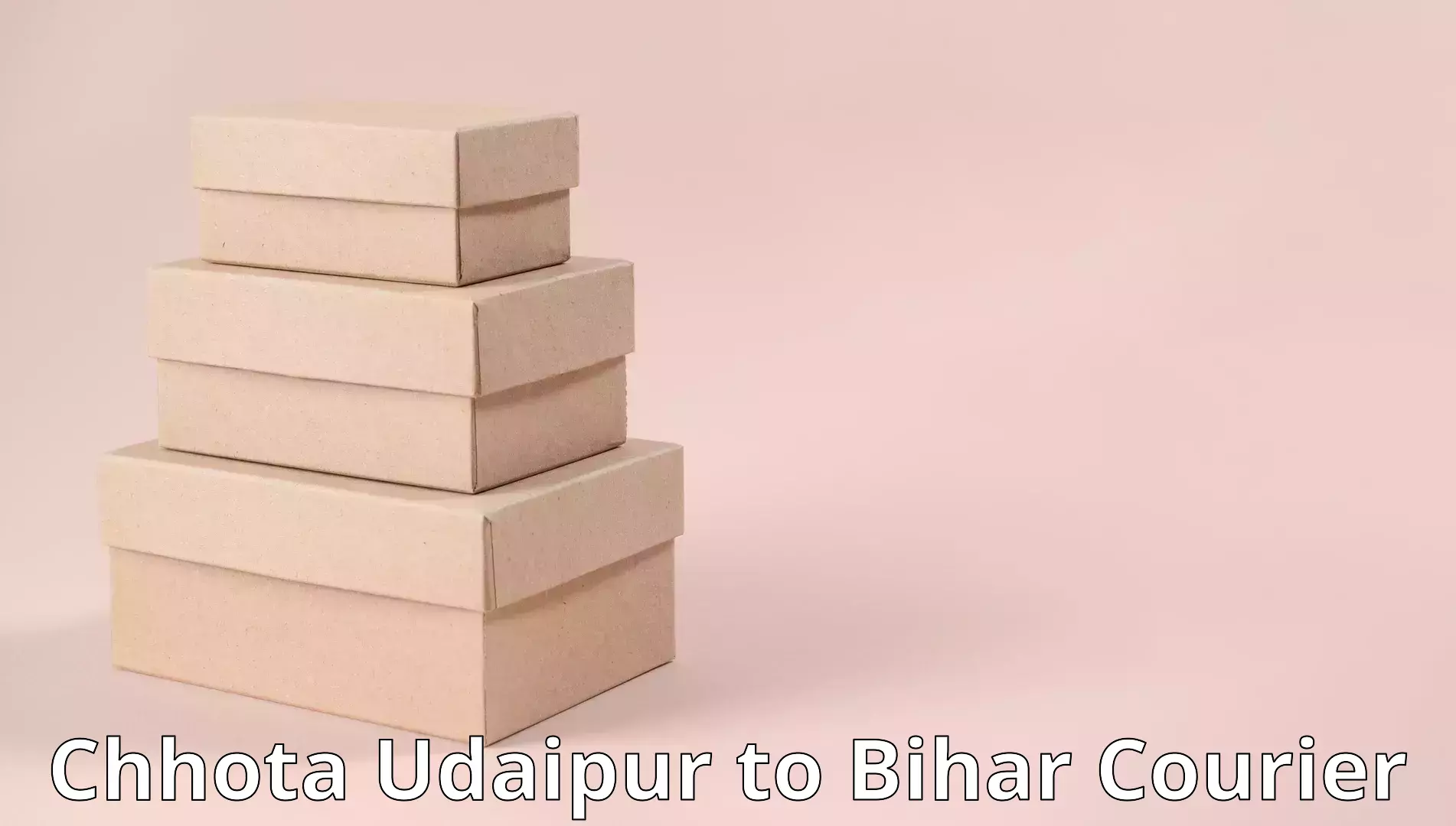 Online household goods transport Chhota Udaipur to Kanker Nabinagar