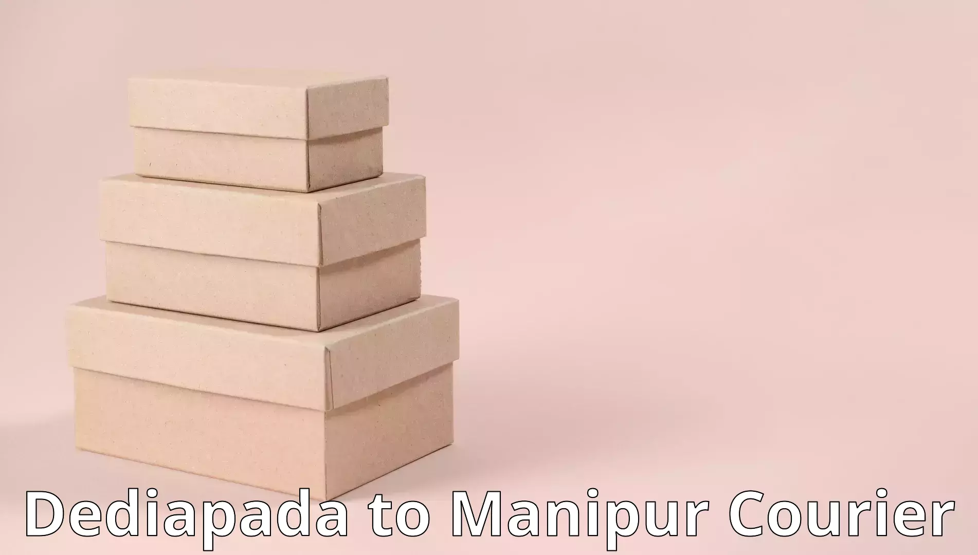 Personalized moving service Dediapada to Manipur