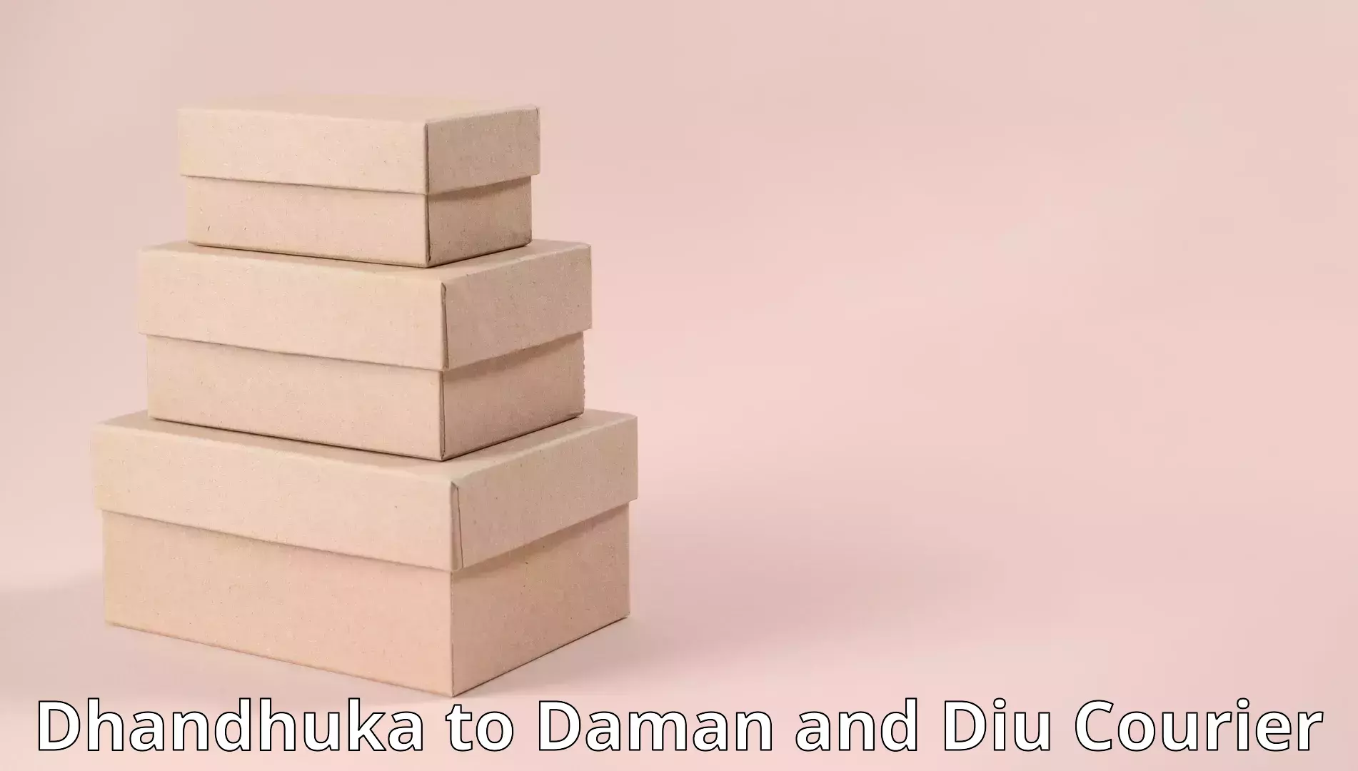 Professional moving company Dhandhuka to Daman and Diu