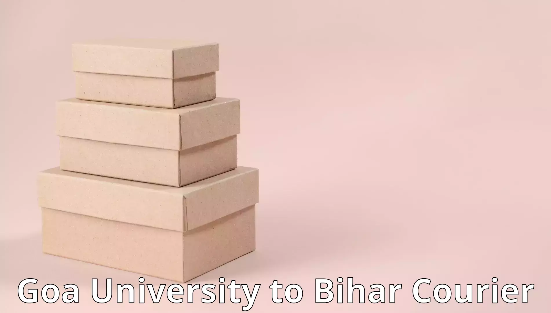 Expert household movers in Goa University to Bihar