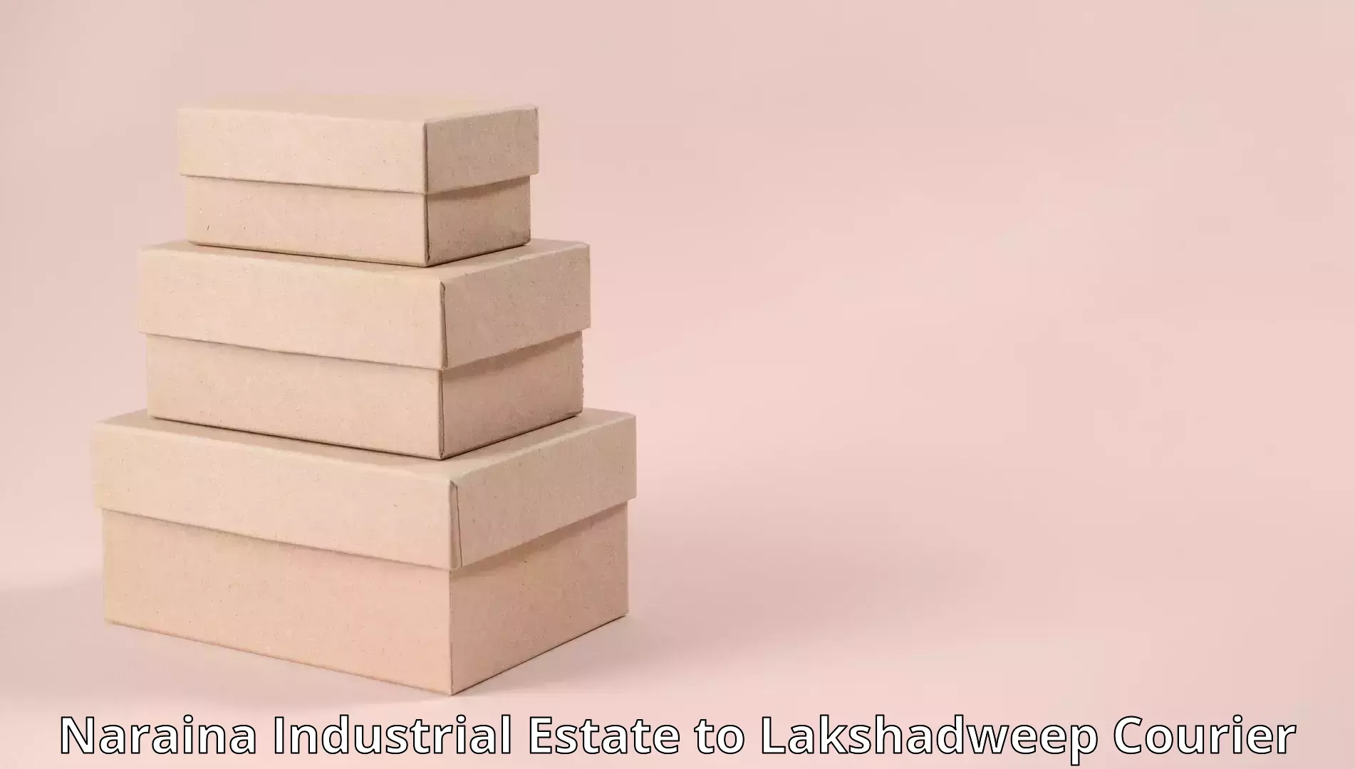 Residential moving experts Naraina Industrial Estate to Lakshadweep