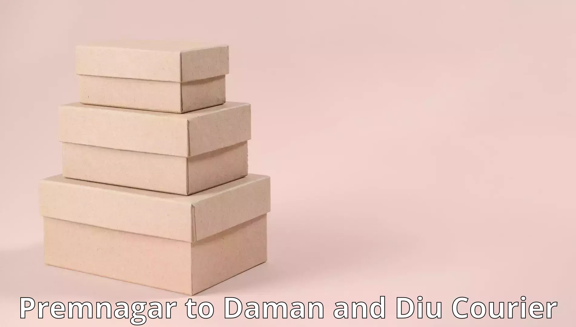 Expert moving and storage Premnagar to Daman and Diu