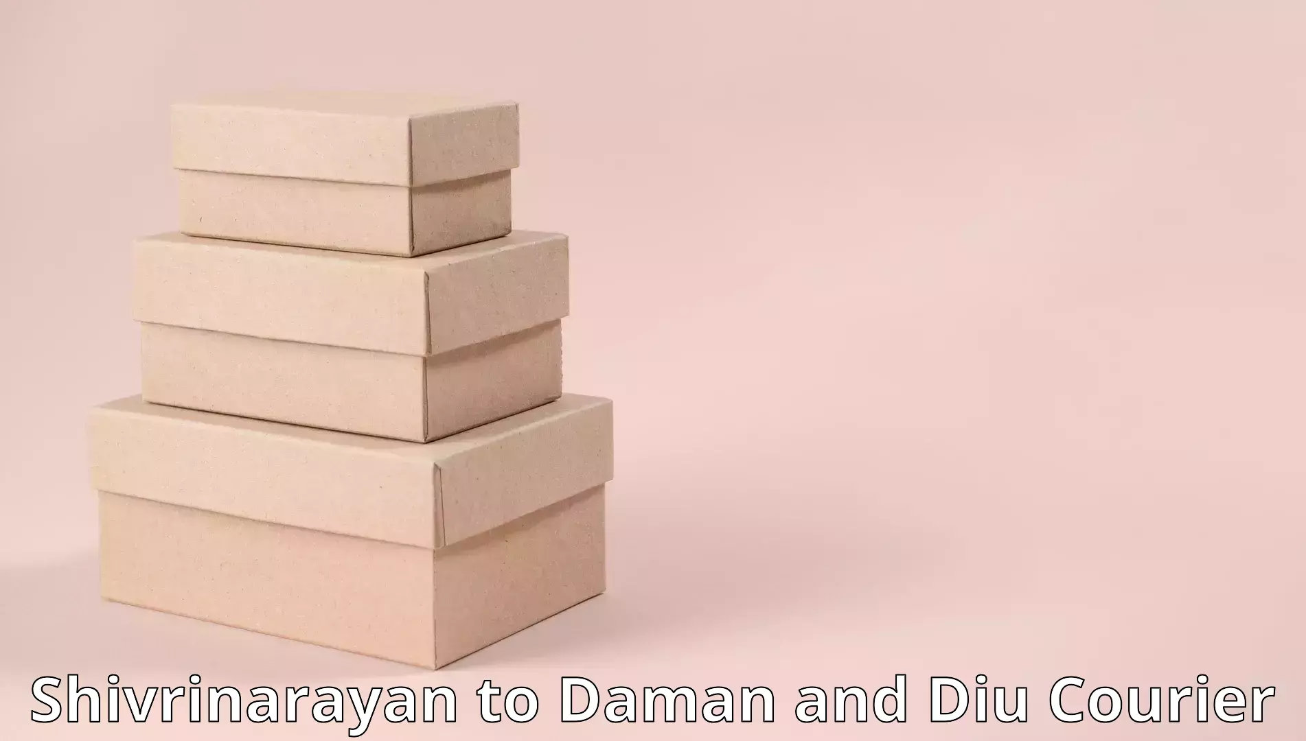 Efficient moving services Shivrinarayan to Daman and Diu