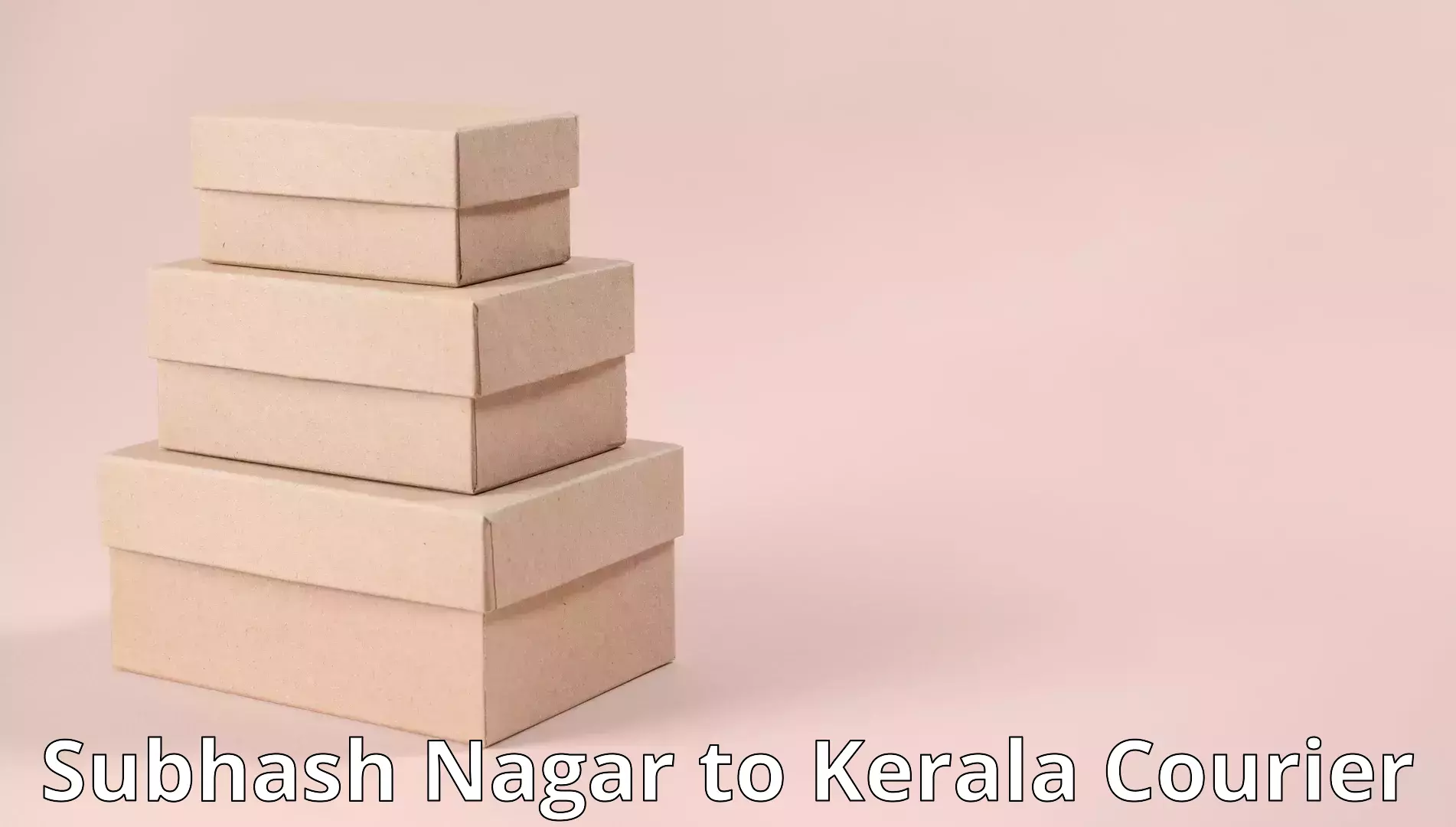 Efficient moving strategies Subhash Nagar to North Paravur