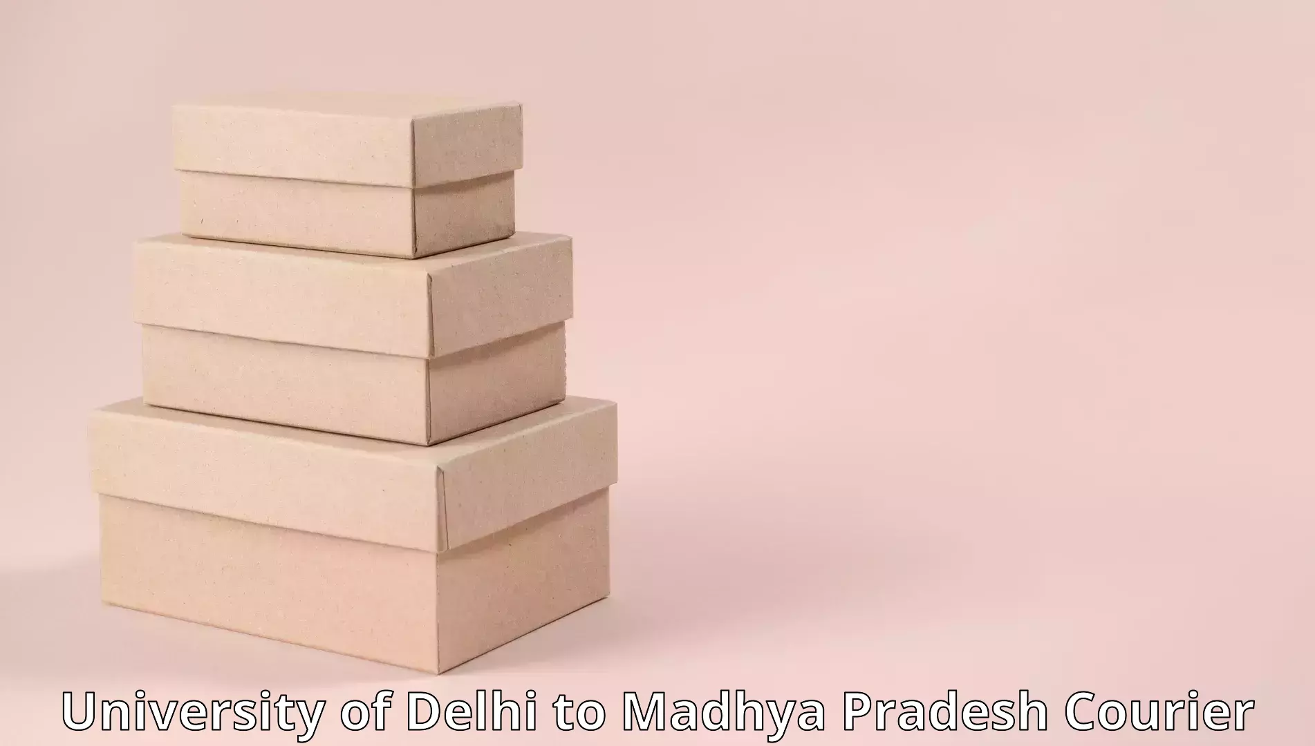 Efficient packing and moving University of Delhi to Ratlam