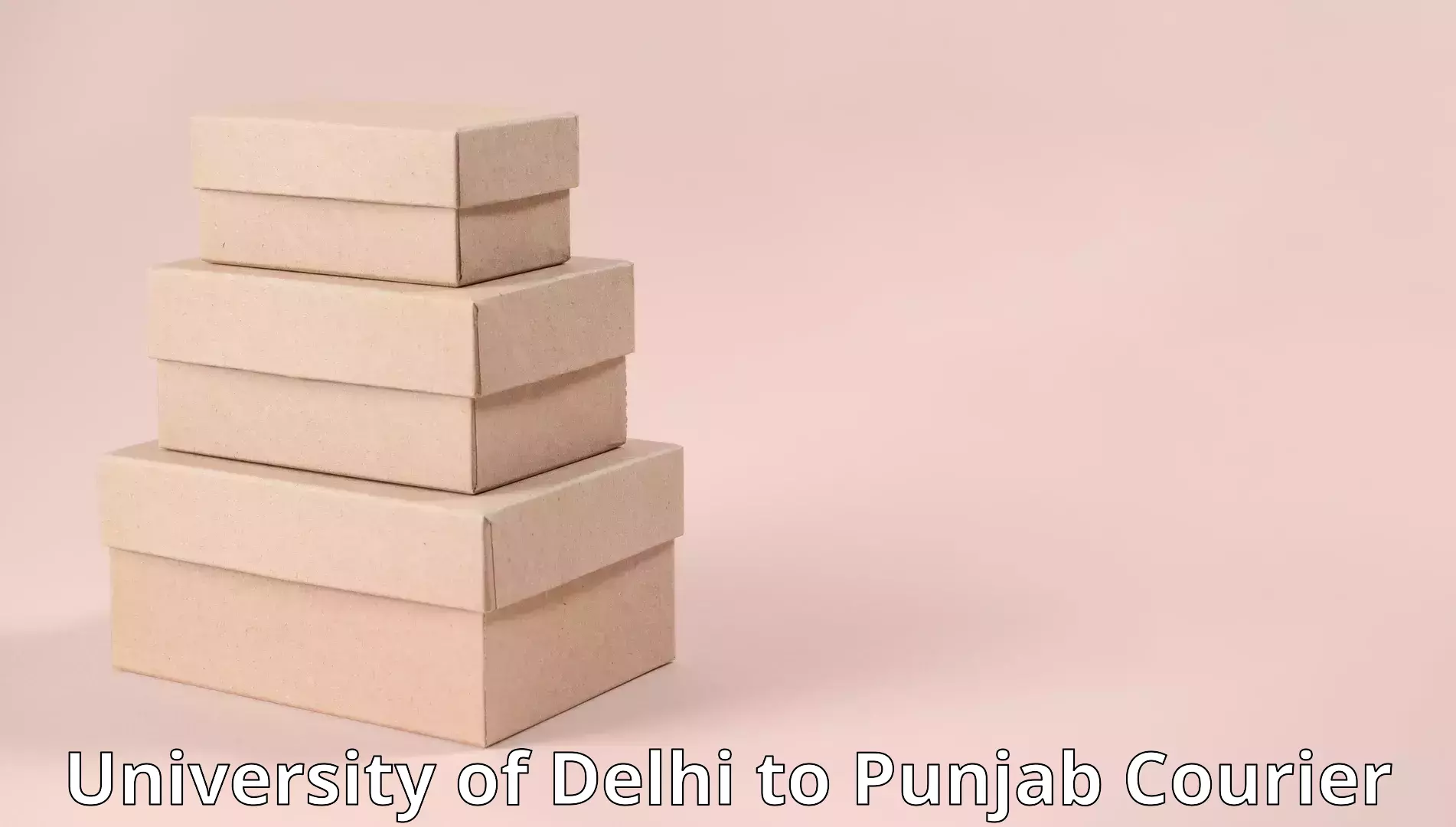 Safe home relocation University of Delhi to Guru Nanak Dev University Amritsar