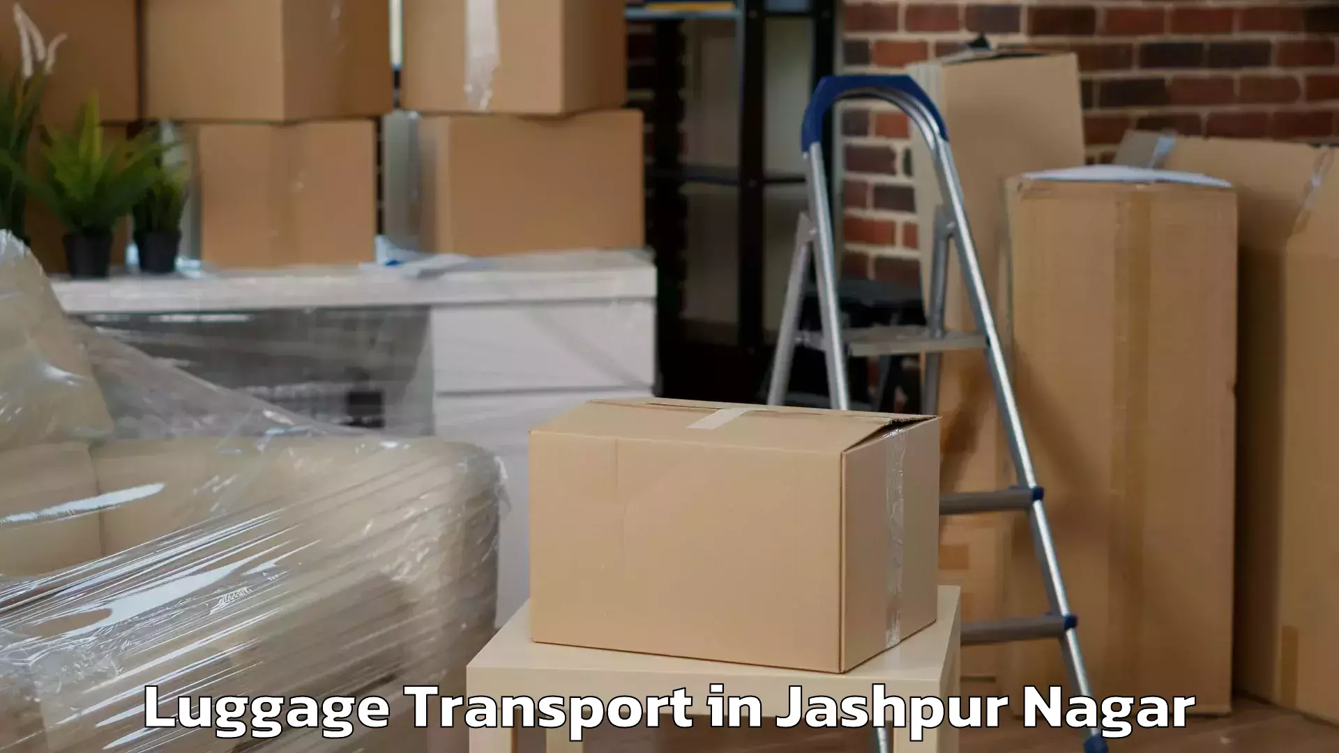 Luggage delivery logistics in Jashpur Nagar