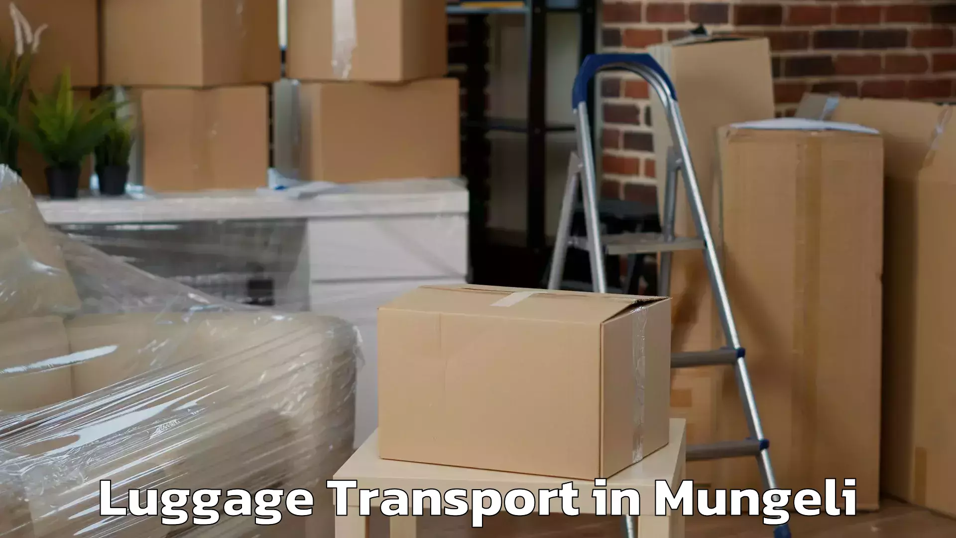 Instant baggage transport quote in Mungeli