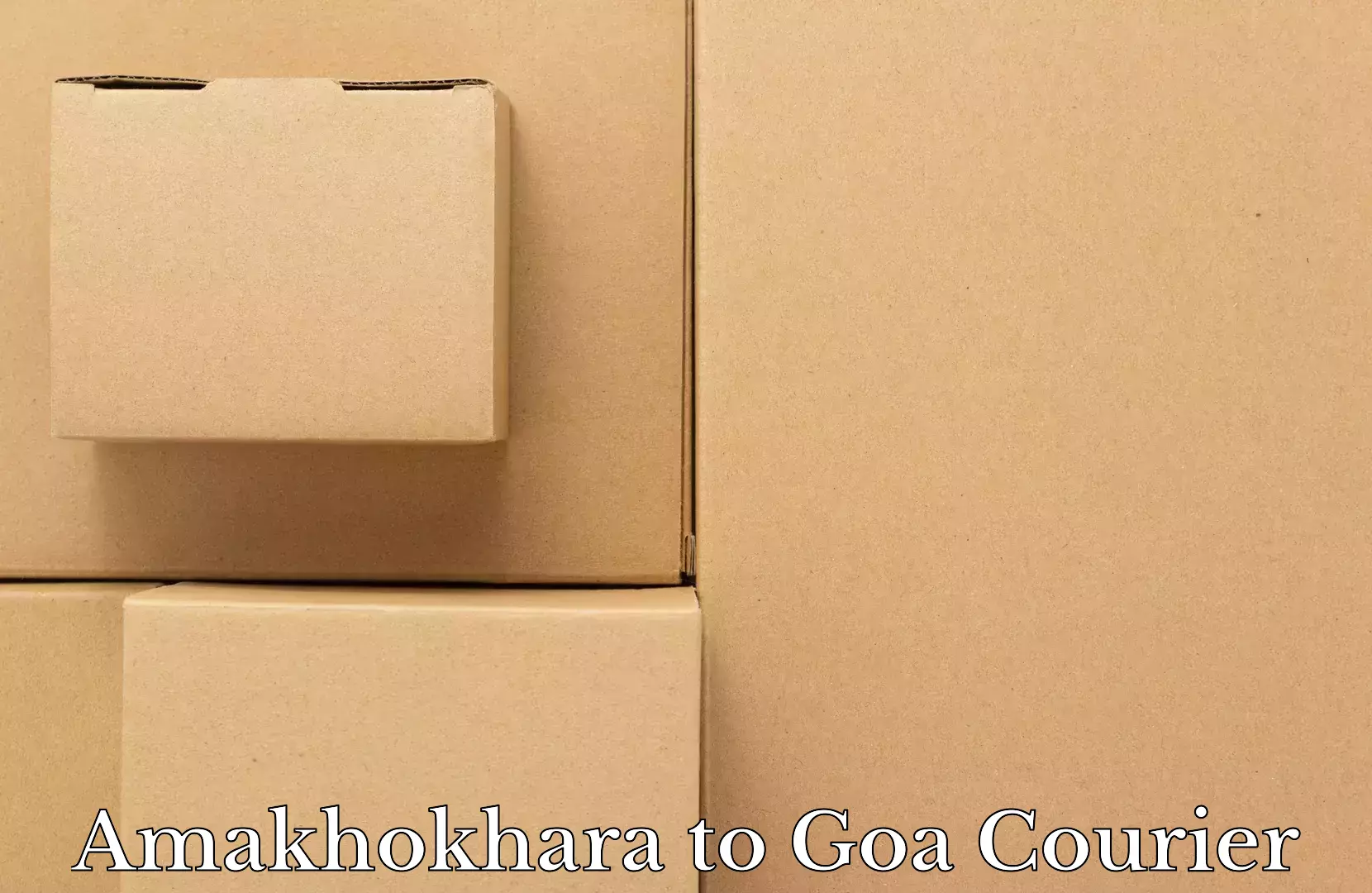 Baggage delivery estimate Amakhokhara to South Goa