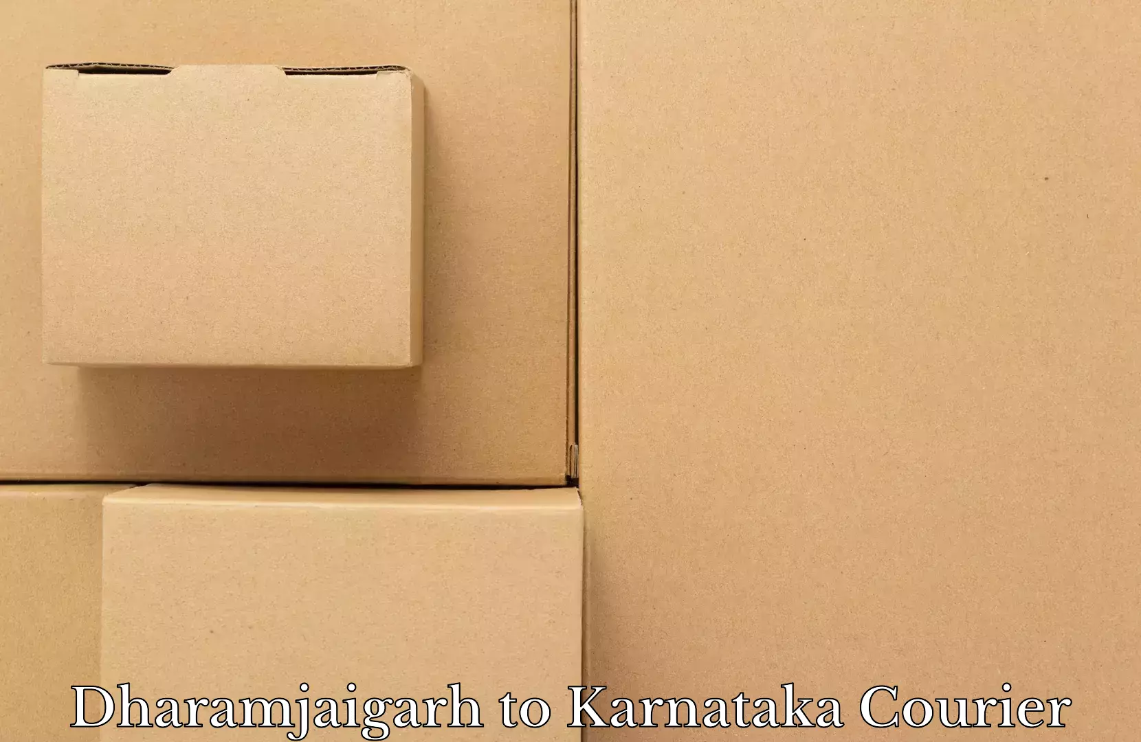 Baggage shipping logistics Dharamjaigarh to Krishnarajanagara