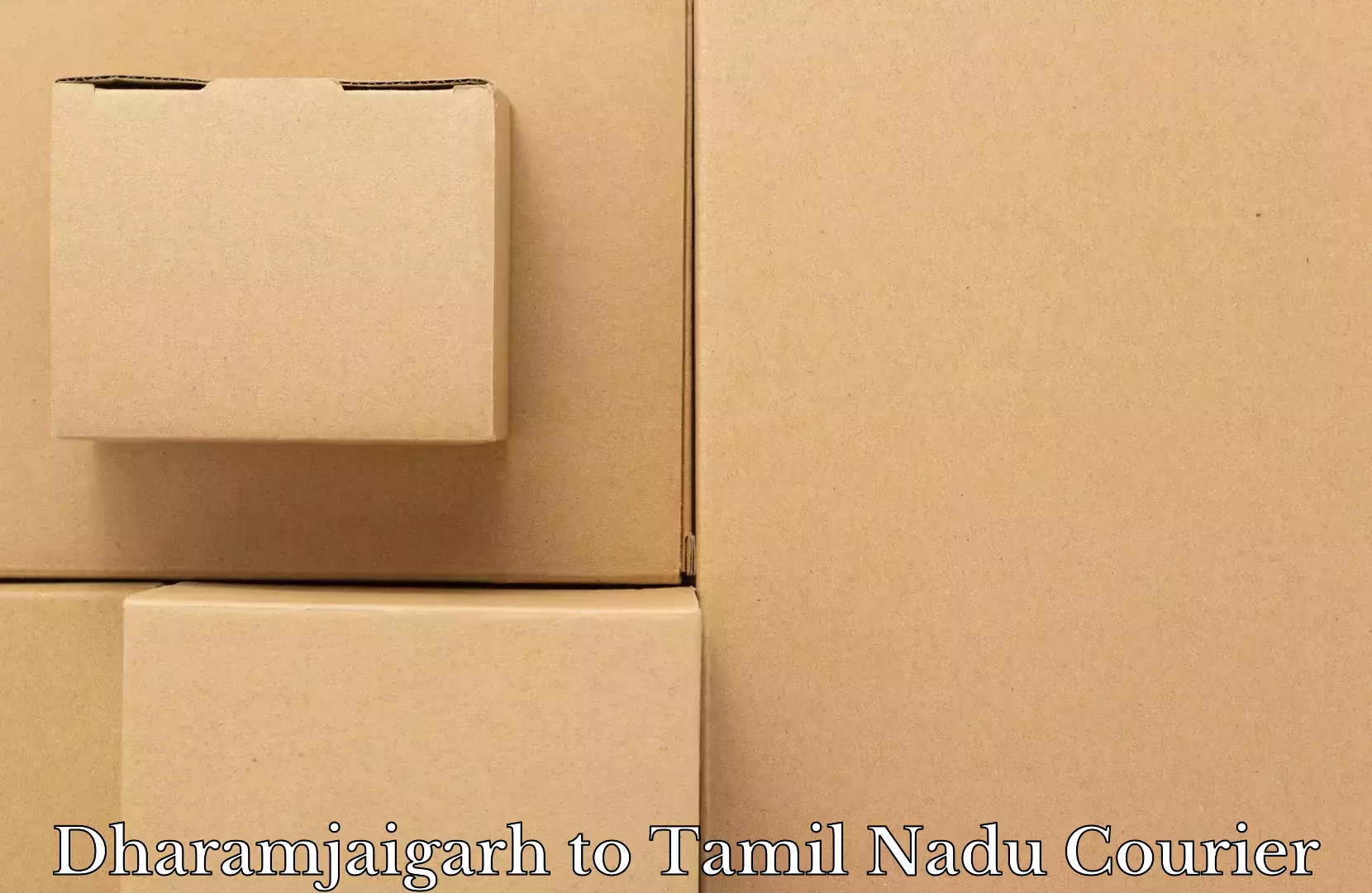 Luggage shipping estimate Dharamjaigarh to Mannargudi