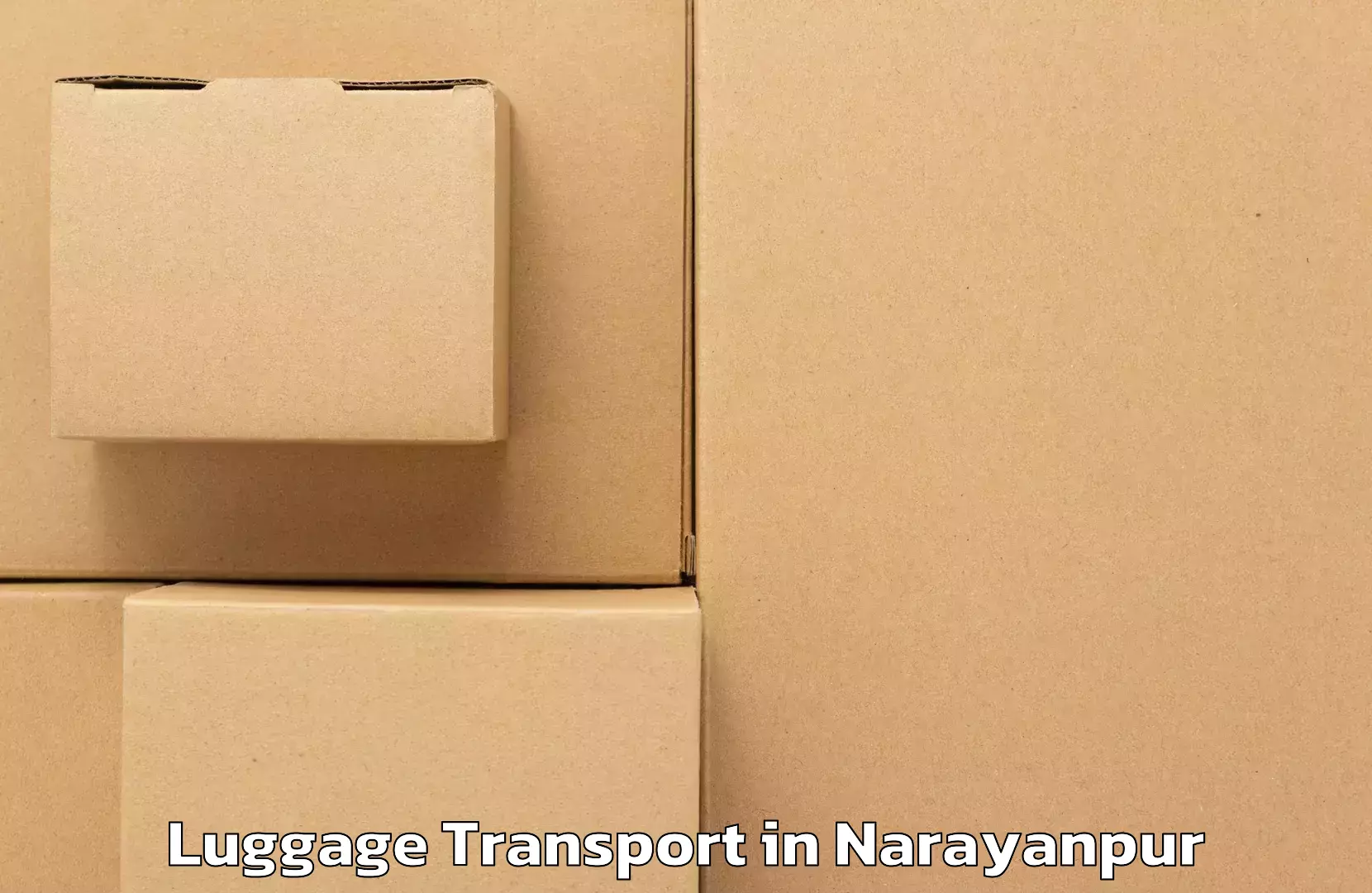 Luggage shipping efficiency in Narayanpur