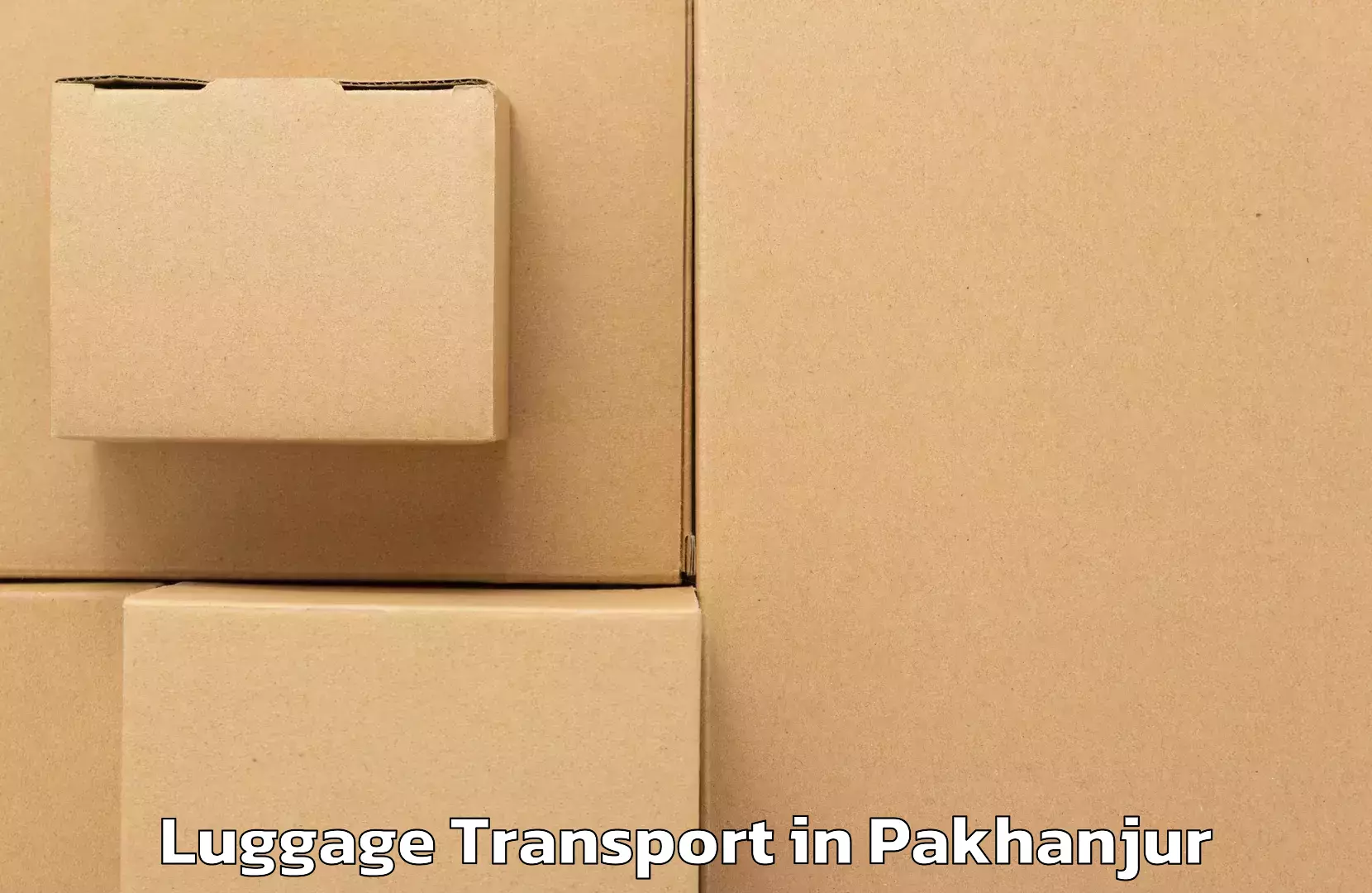 Luggage shipment logistics in Pakhanjur