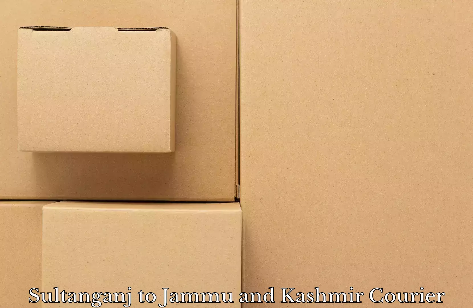 Baggage courier logistics Sultanganj to Jammu and Kashmir