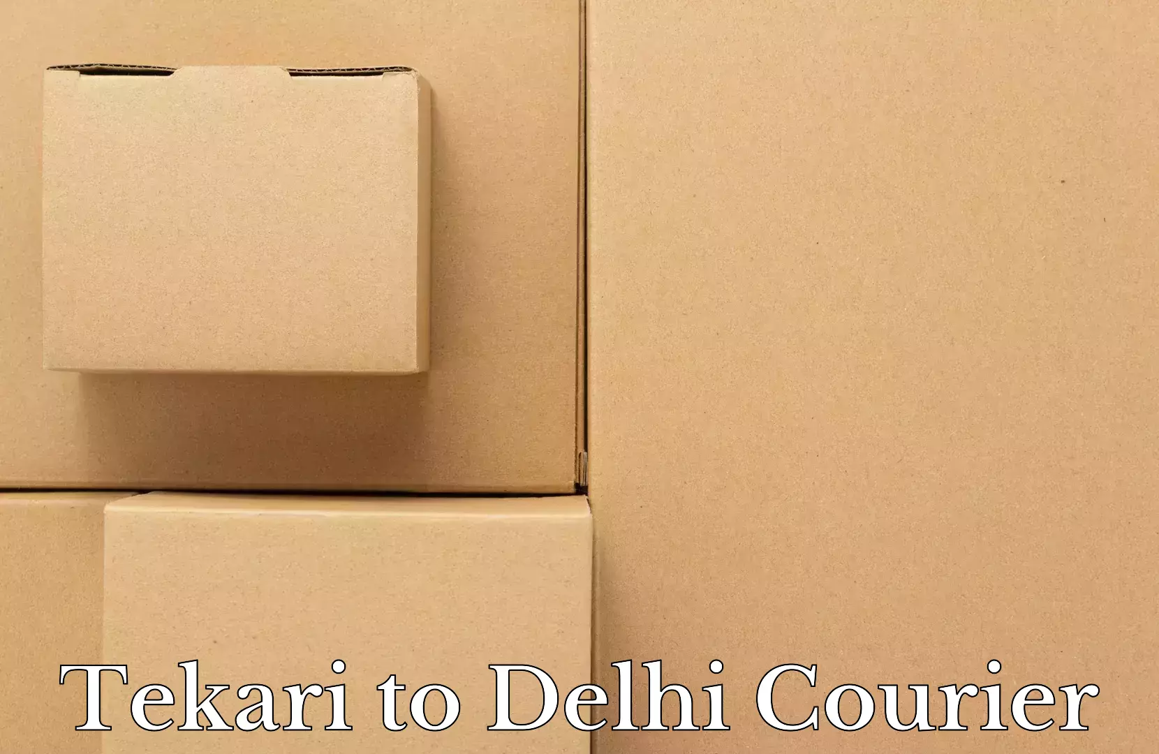 Affordable luggage courier Tekari to Kalkaji