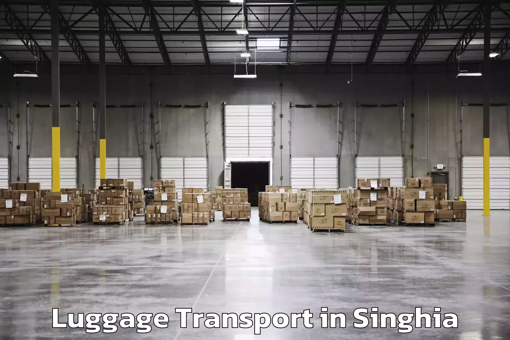 Weekend baggage shipping in Singhia