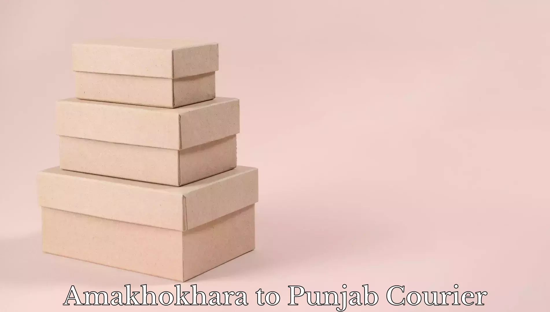 Luggage delivery calculator Amakhokhara to Sultanpur Lodhi