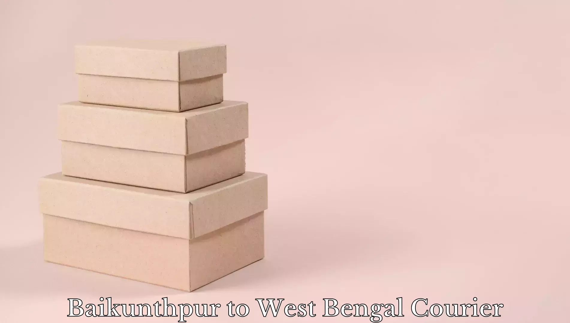 Baggage delivery optimization Baikunthpur to Visva Bharati Santiniketan