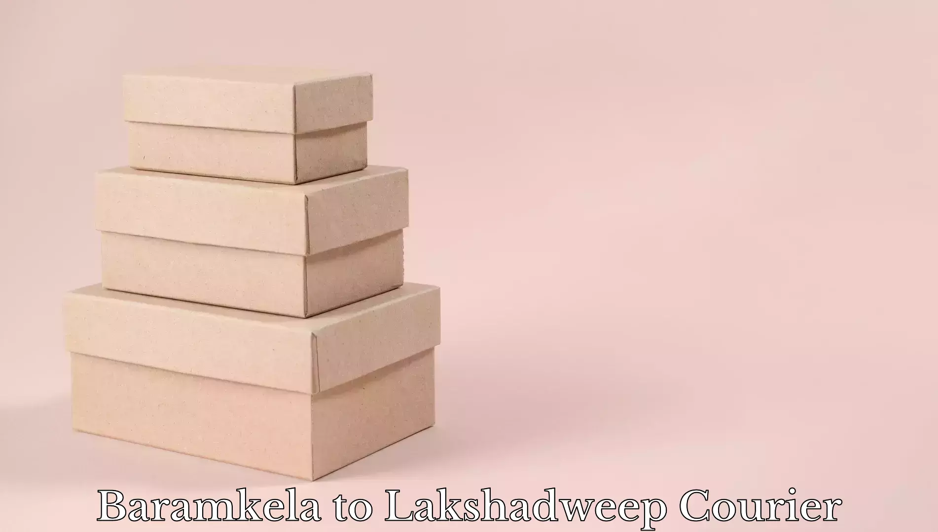 Luggage transport pricing Baramkela to Lakshadweep