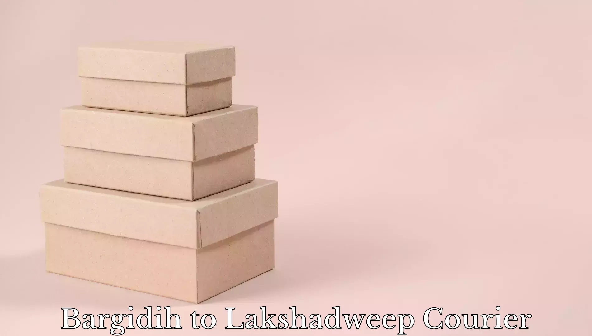 Round trip baggage courier Bargidih to Lakshadweep