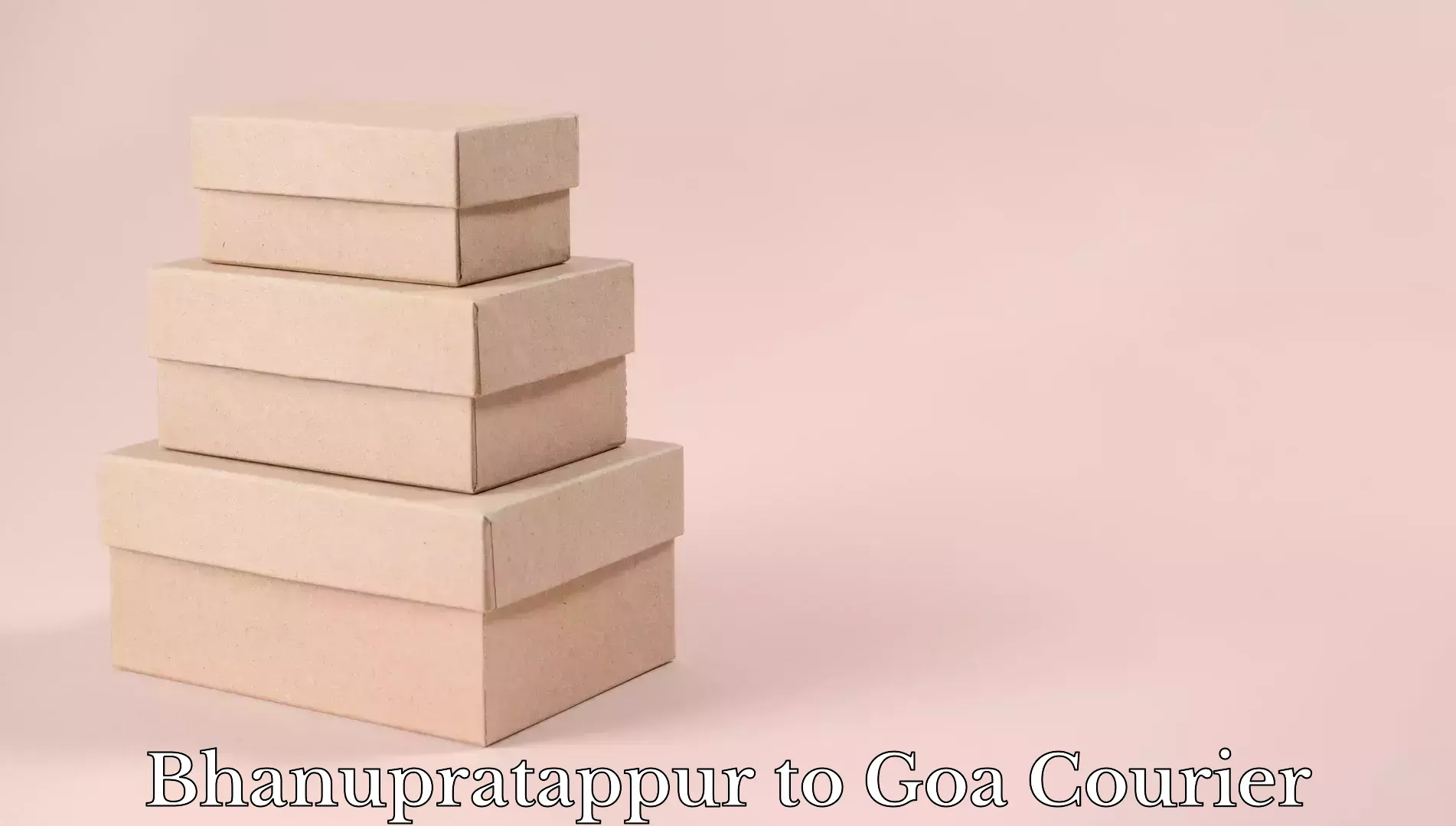 High-quality baggage shipment Bhanupratappur to Goa University