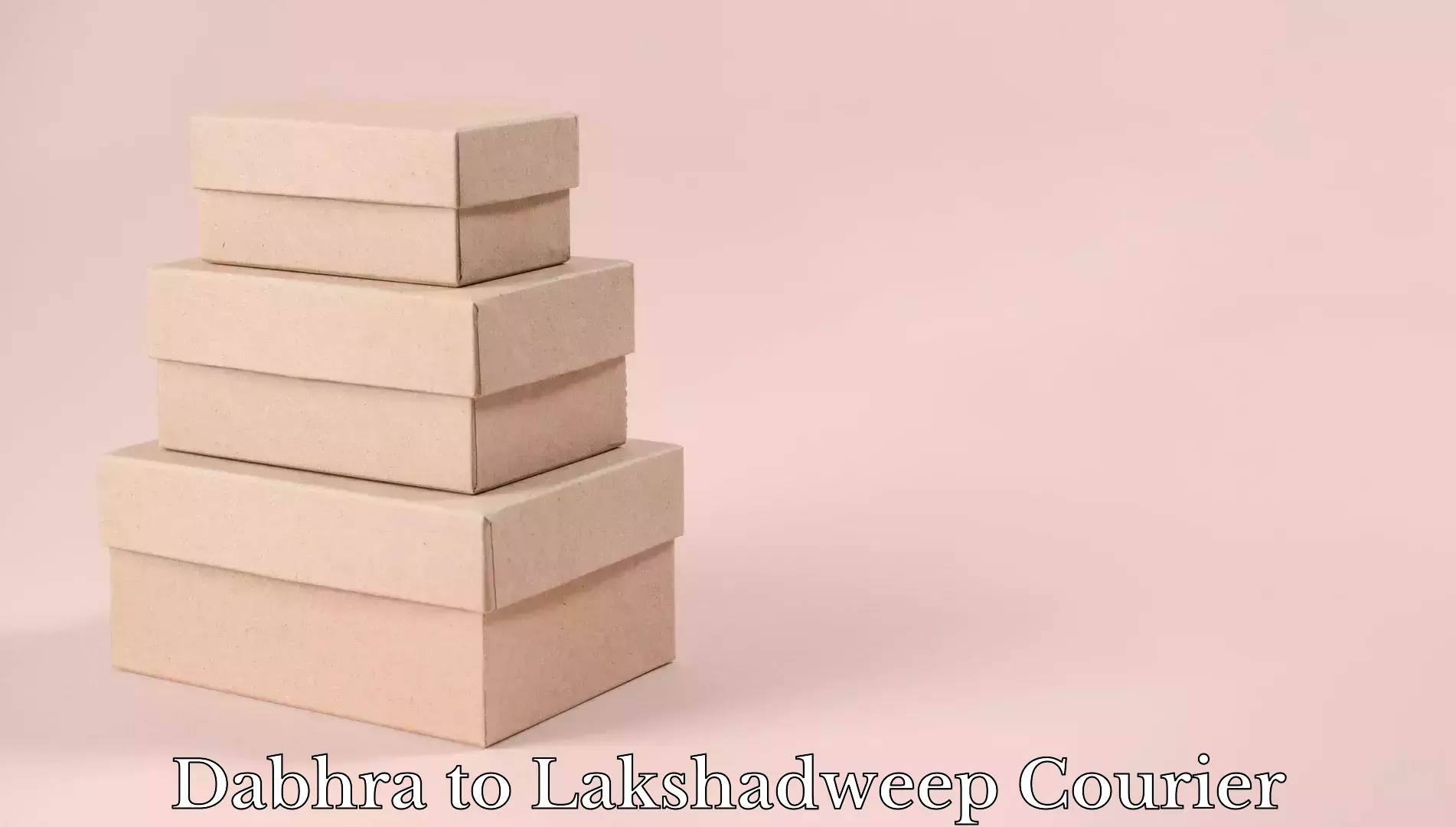 Baggage shipping experts in Dabhra to Lakshadweep