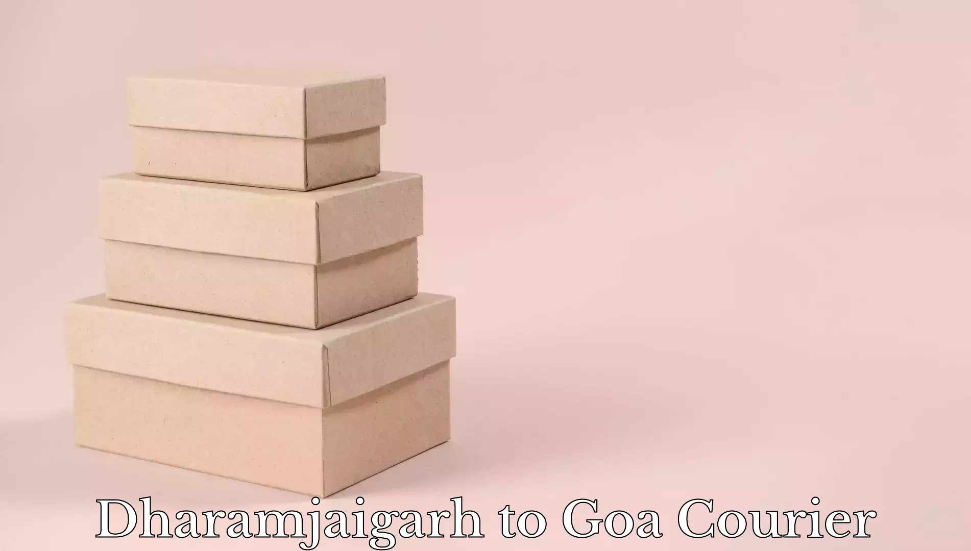 Short distance baggage courier Dharamjaigarh to Goa
