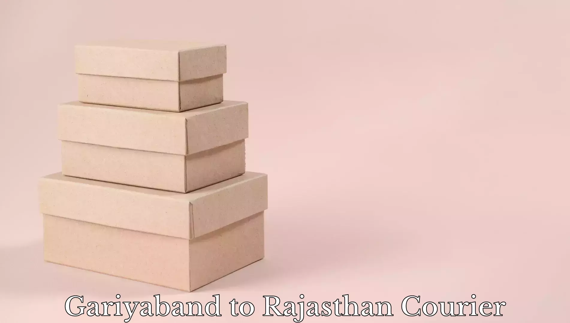 Baggage shipping logistics in Gariyaband to Pratapgarh Rajasthan