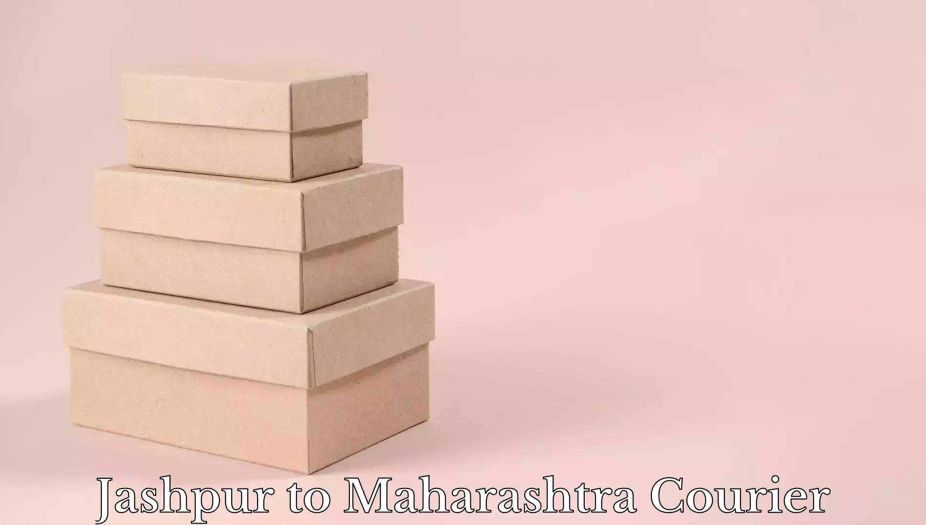 Luggage delivery calculator Jashpur to Maharashtra
