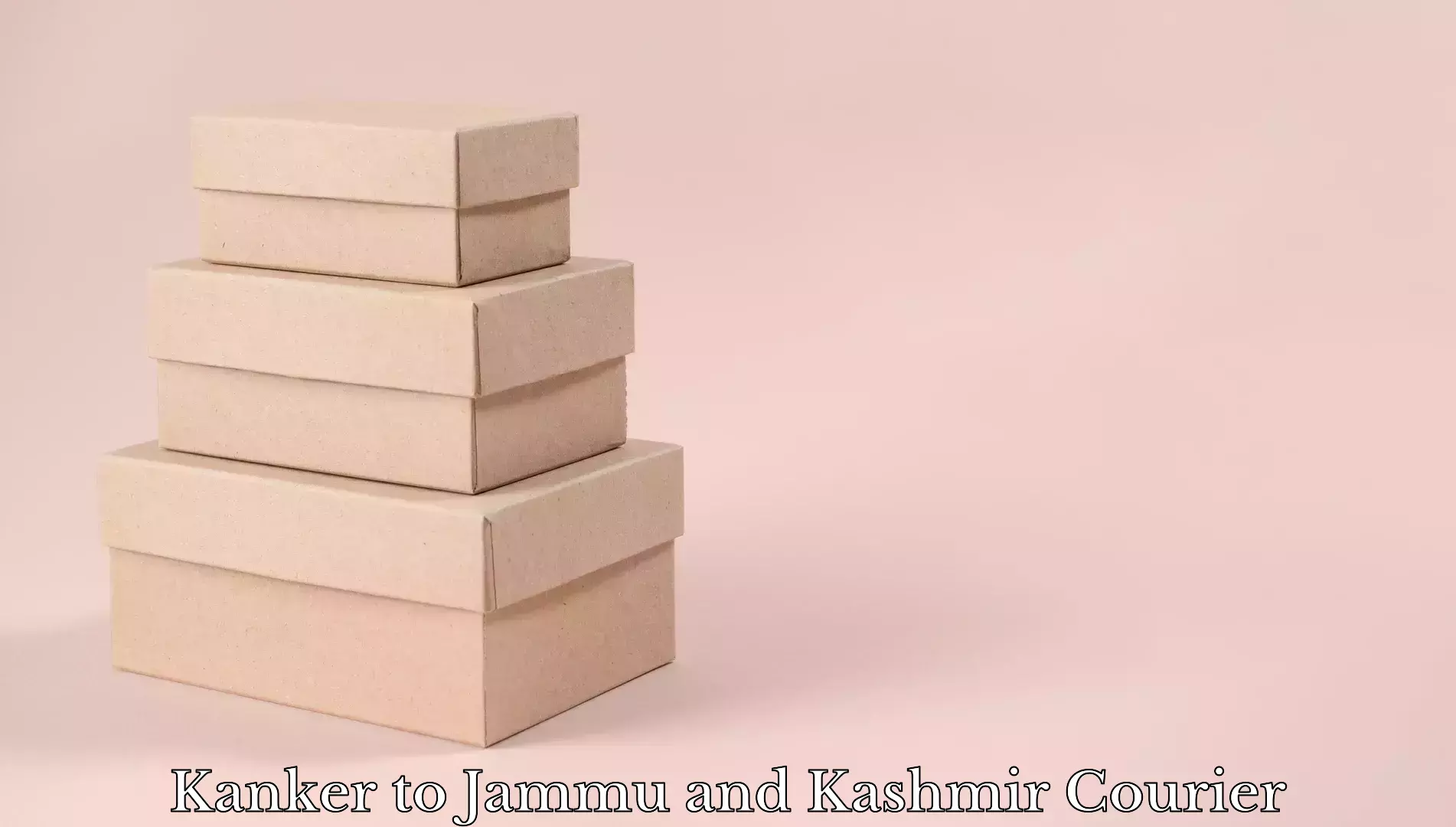 Luggage courier excellence Kanker to Jammu and Kashmir
