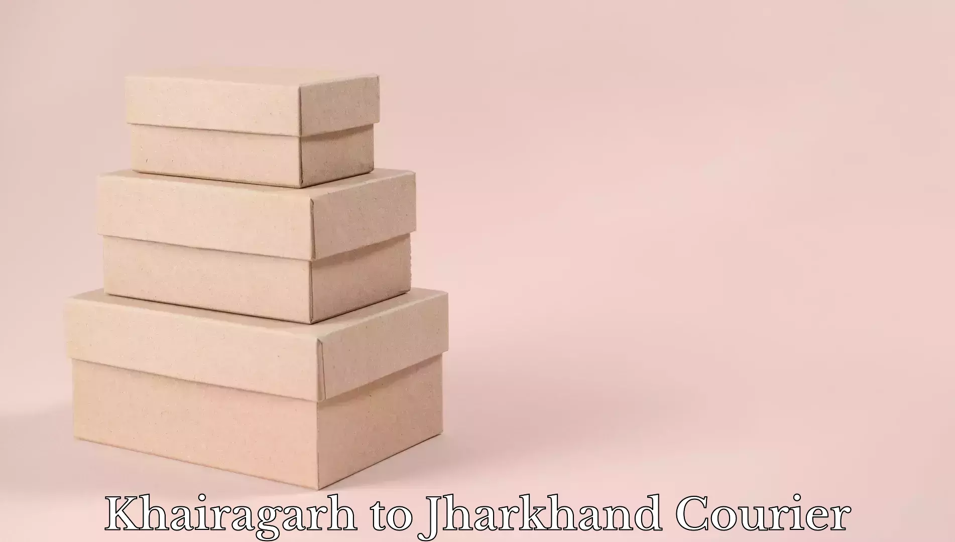 Luggage delivery logistics Khairagarh to Jharkhand