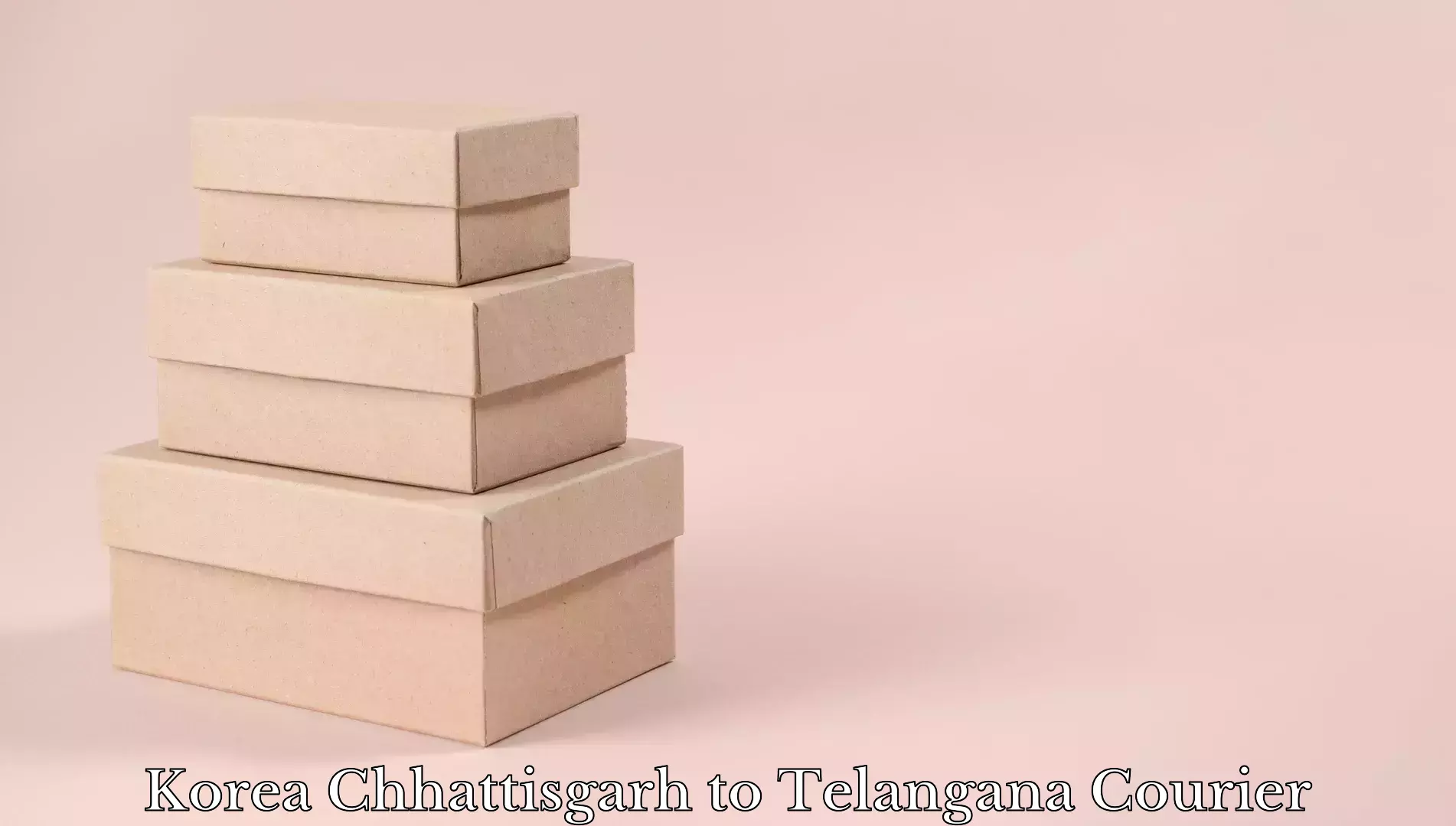 Luggage delivery rates Korea Chhattisgarh to Chandur