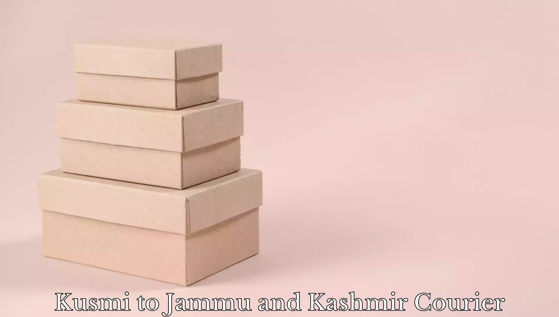Luggage shipping guide Kusmi to Udhampur
