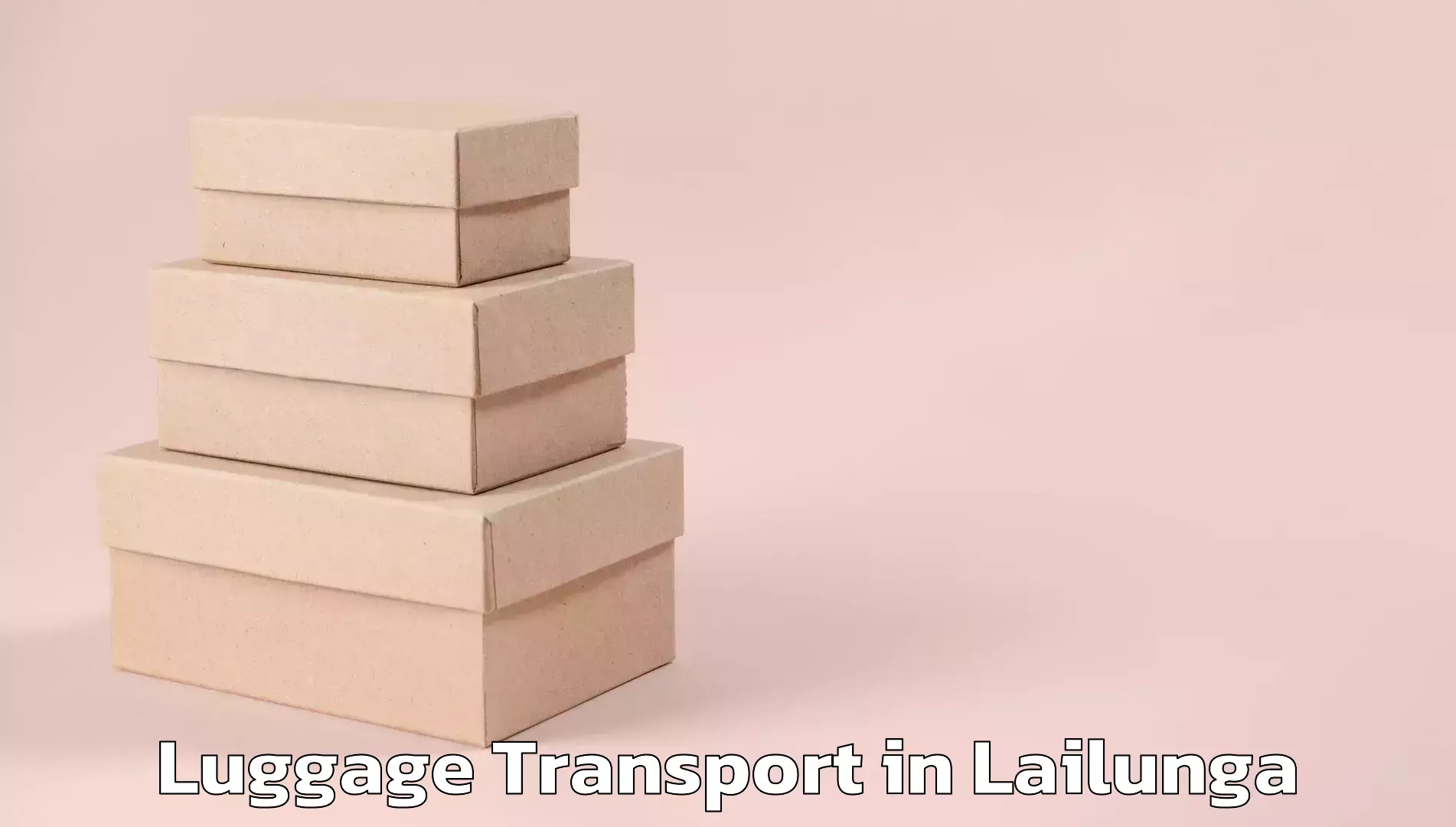 Luggage transport schedule in Lailunga