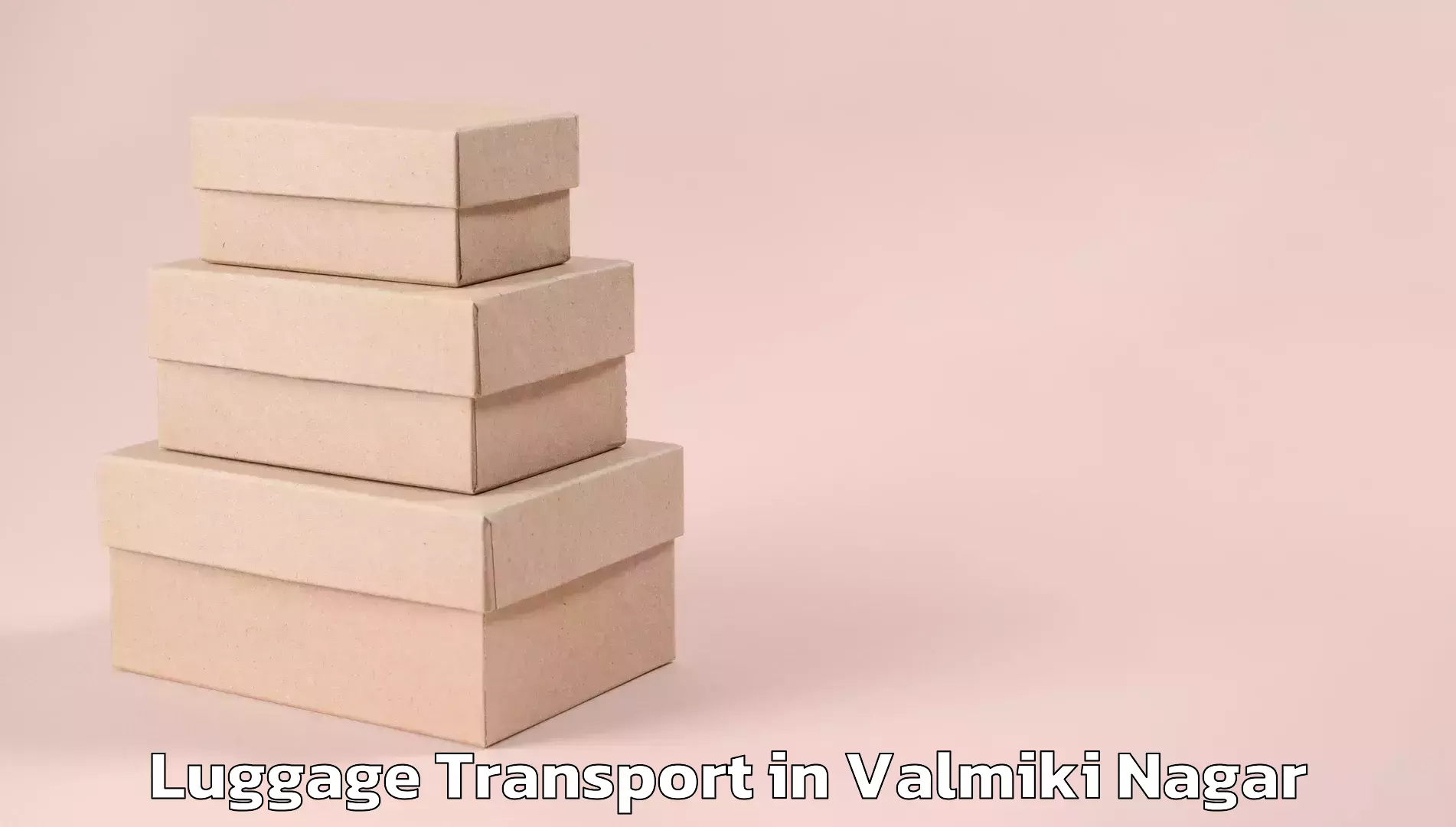 Luggage delivery system in Valmiki Nagar
