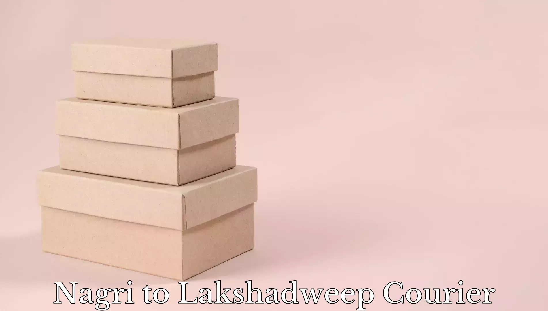 Suburban luggage delivery Nagri to Lakshadweep