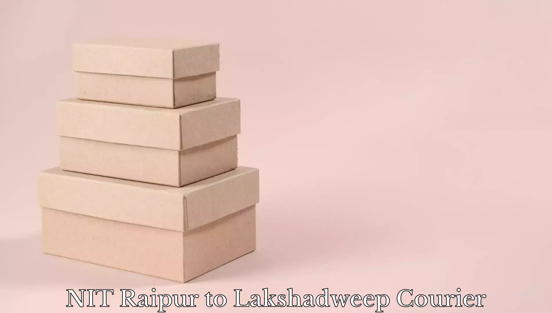 Express baggage shipping in NIT Raipur to Lakshadweep