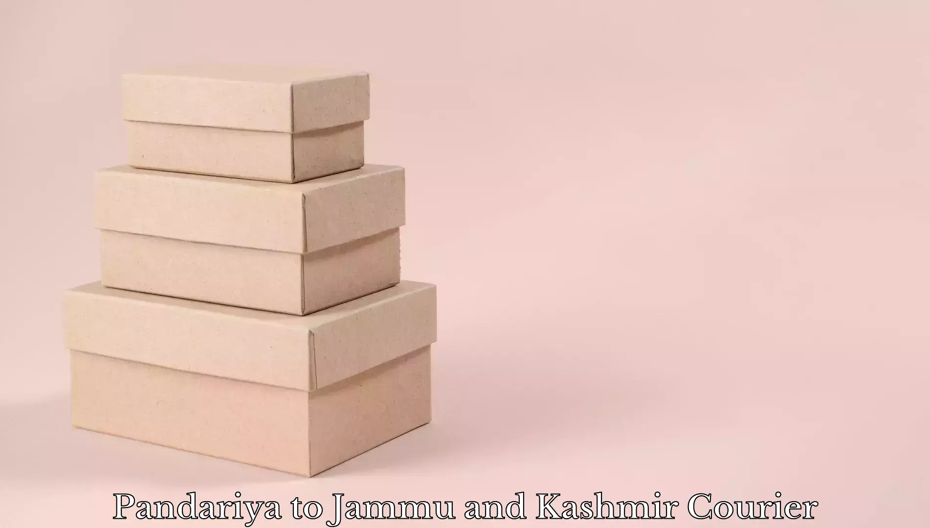 Comprehensive baggage service Pandariya to University of Kashmir Srinagar