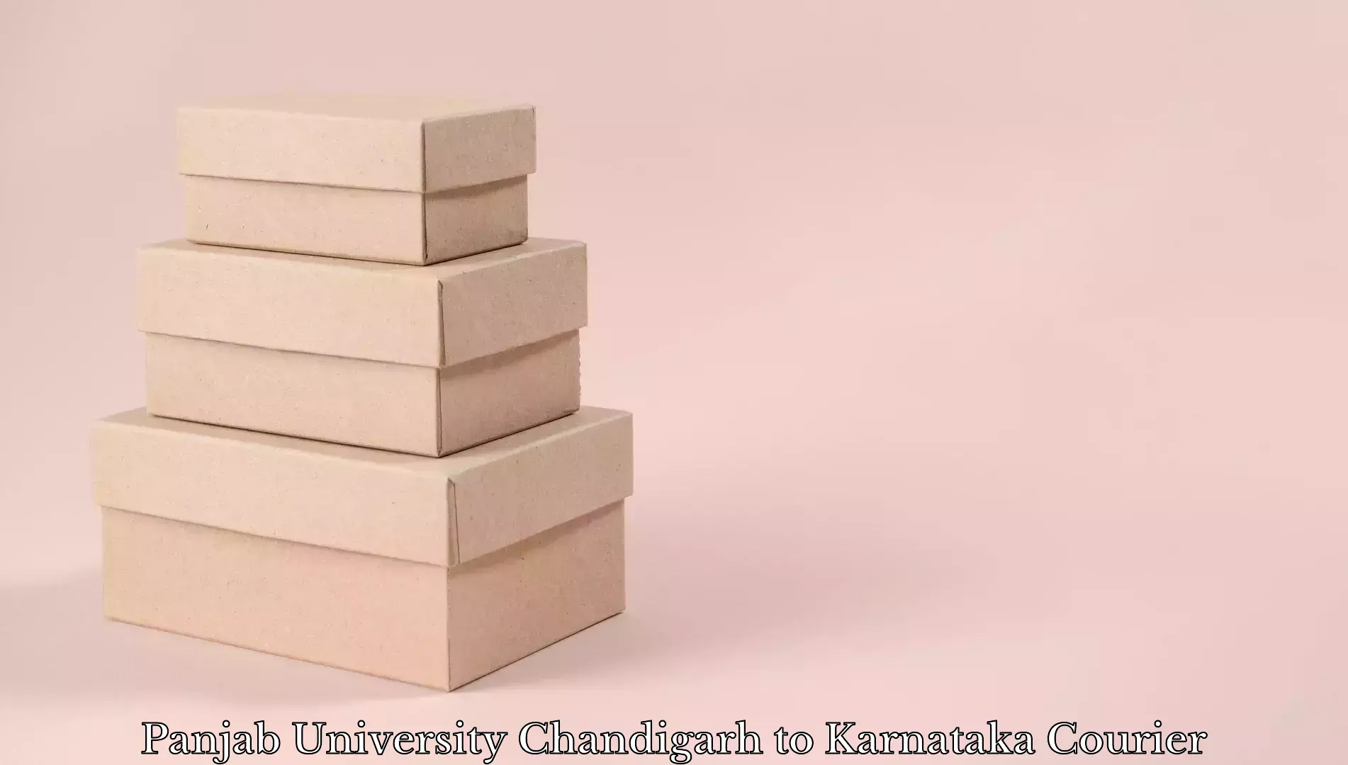 Baggage shipping service Panjab University Chandigarh to Chikkanayakanahalli