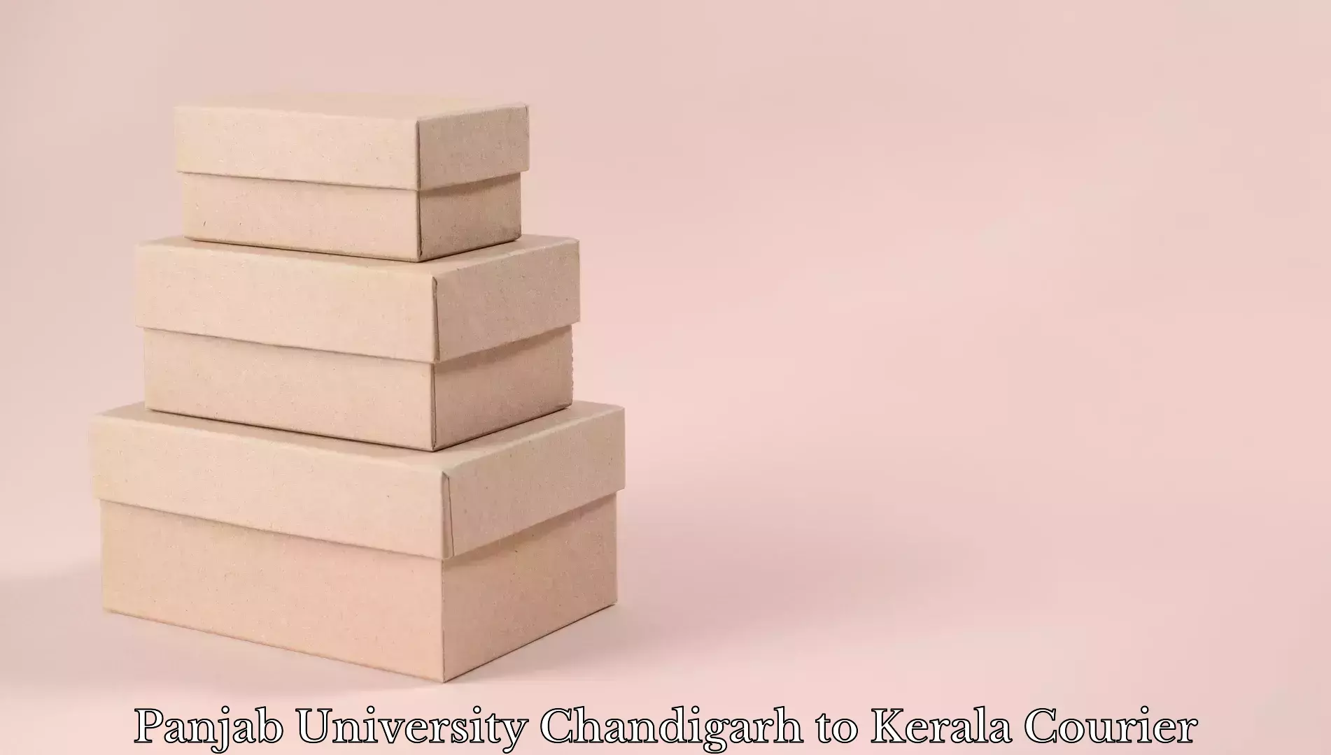 Luggage transport rates Panjab University Chandigarh to Vadakkencherry