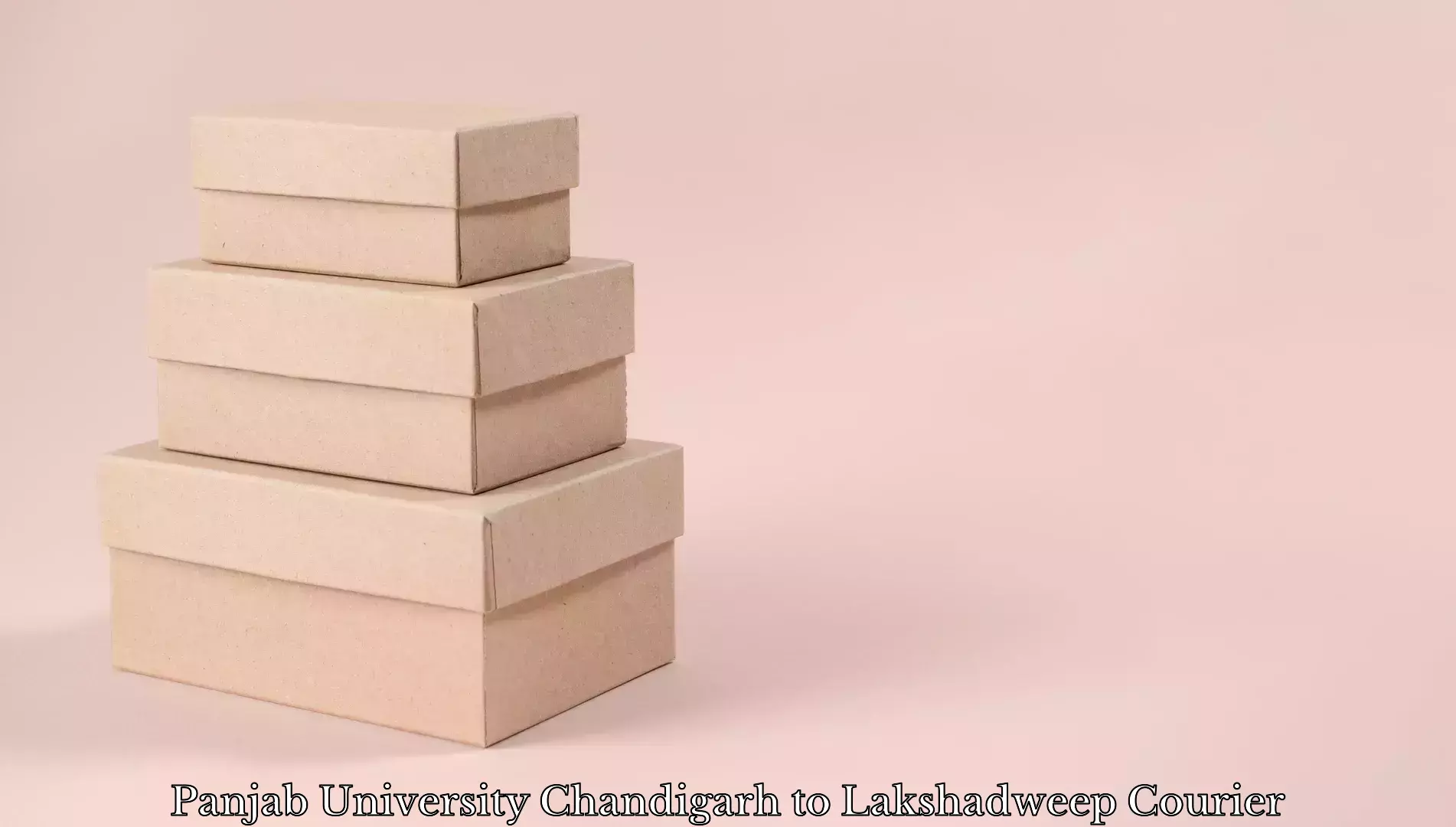 Reliable baggage delivery Panjab University Chandigarh to Lakshadweep