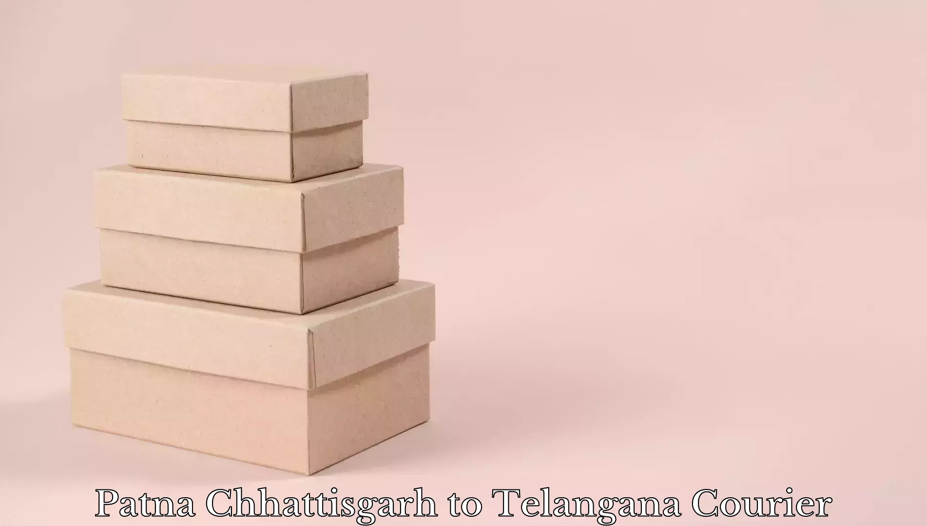 Luggage delivery calculator Patna Chhattisgarh to Khairatabad