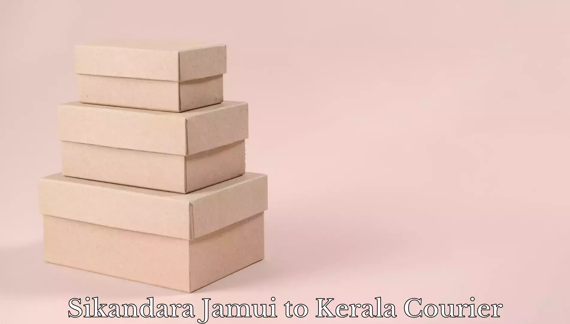 Affordable luggage shipping in Sikandara Jamui to Kerala