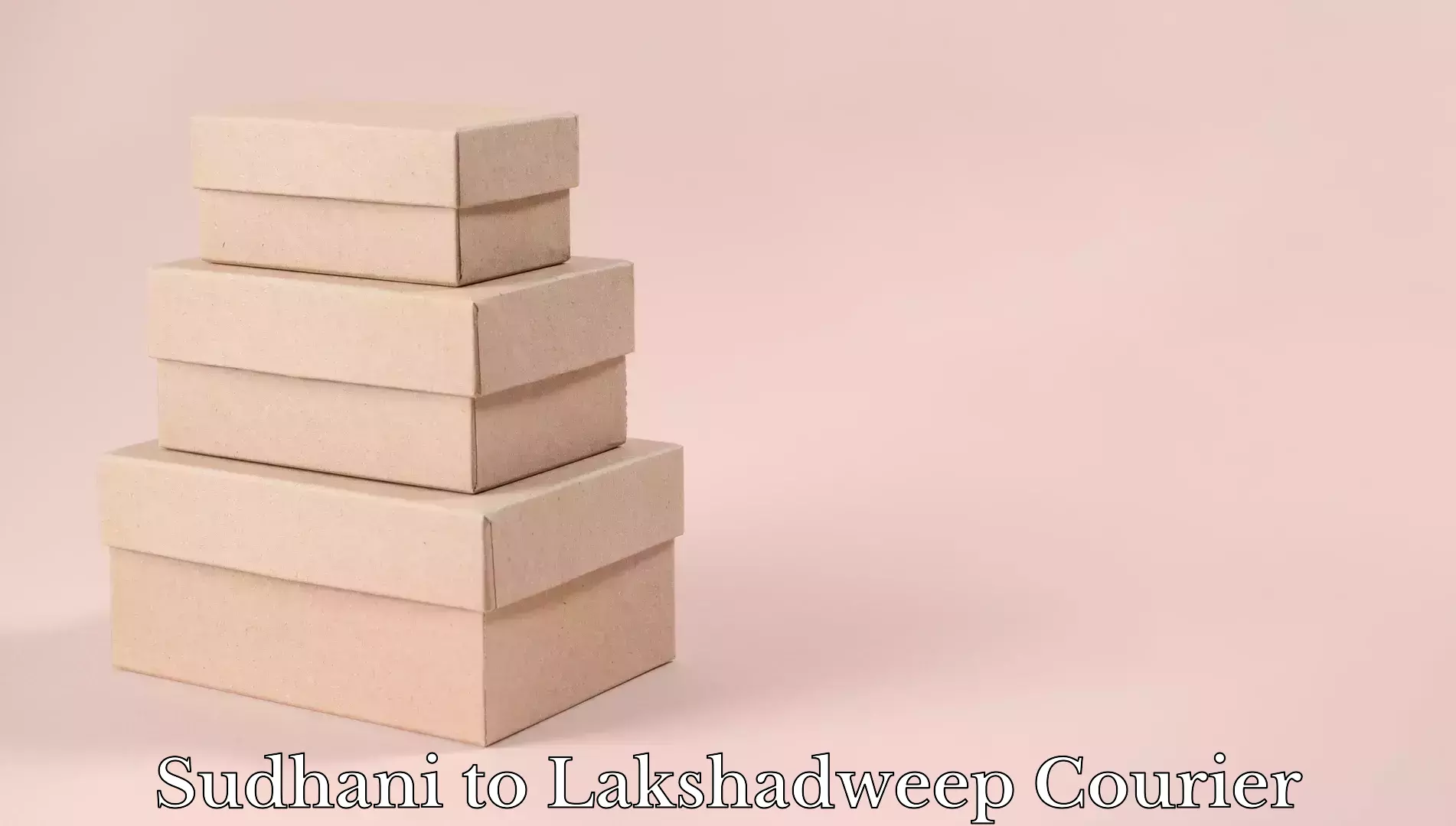 Efficient baggage courier system Sudhani to Lakshadweep
