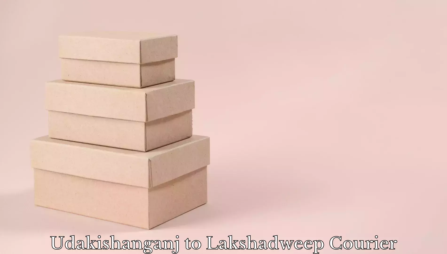 Luggage transport rates Udakishanganj to Lakshadweep