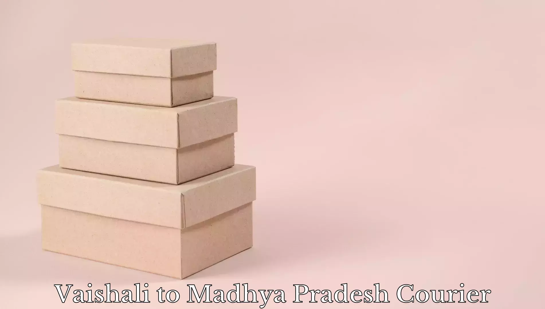 Luggage shipping estimate Vaishali to Madhya Pradesh
