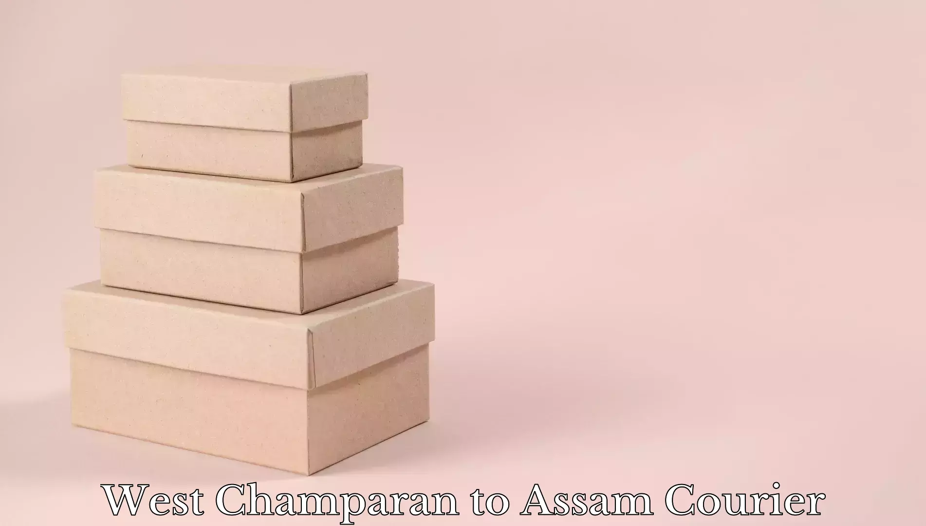 Luggage dispatch service in West Champaran to Assam